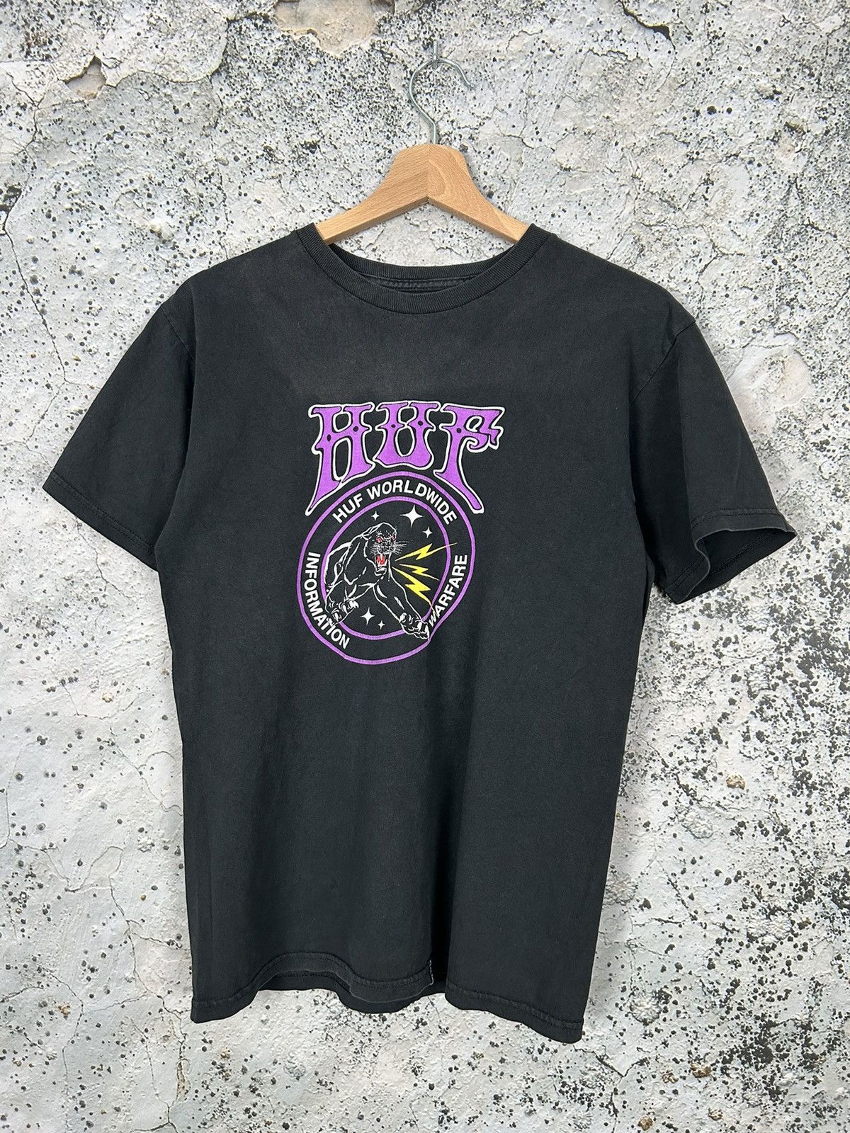 Huf Skateboards Panther Animal Graphic Tee Streetwear Hoodie, Sweatshirt | PodTeesHub.com