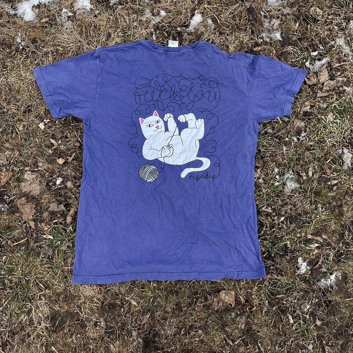 Ripndip Vintage Y2k Rip N Dip Cutie Cat Band Tee Buymypiece 90s Hoodie, Sweatshirt | PodTeesHub.com