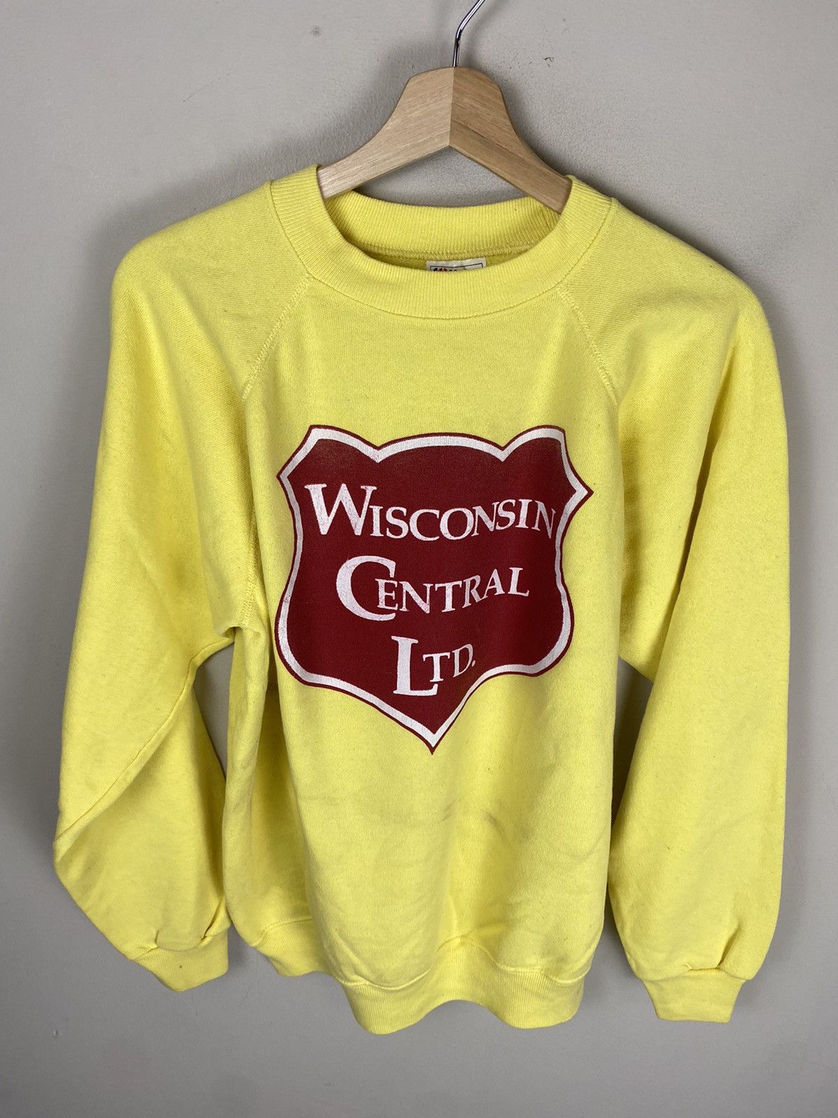 Vintage Crewneck Wisconsin Central Ltd Crewneck T-Shirts, Hoodie, Sweatshirt | PodTeesHub.com