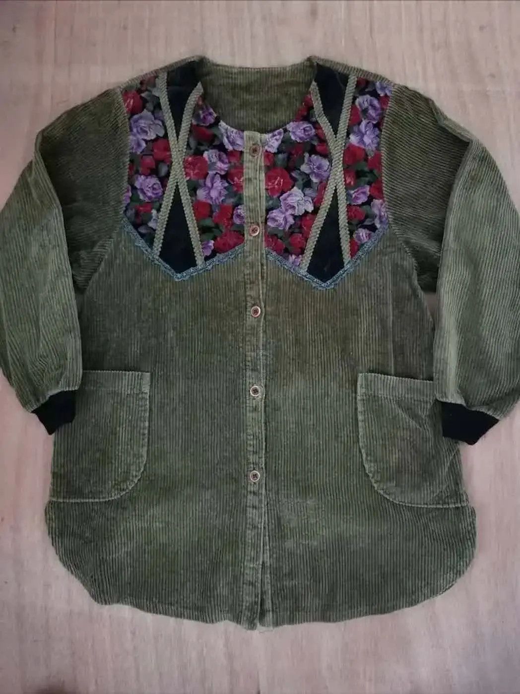 Vintage Flower Design Shirt Hoodie, Sweatshirt | PodTeesHub.com