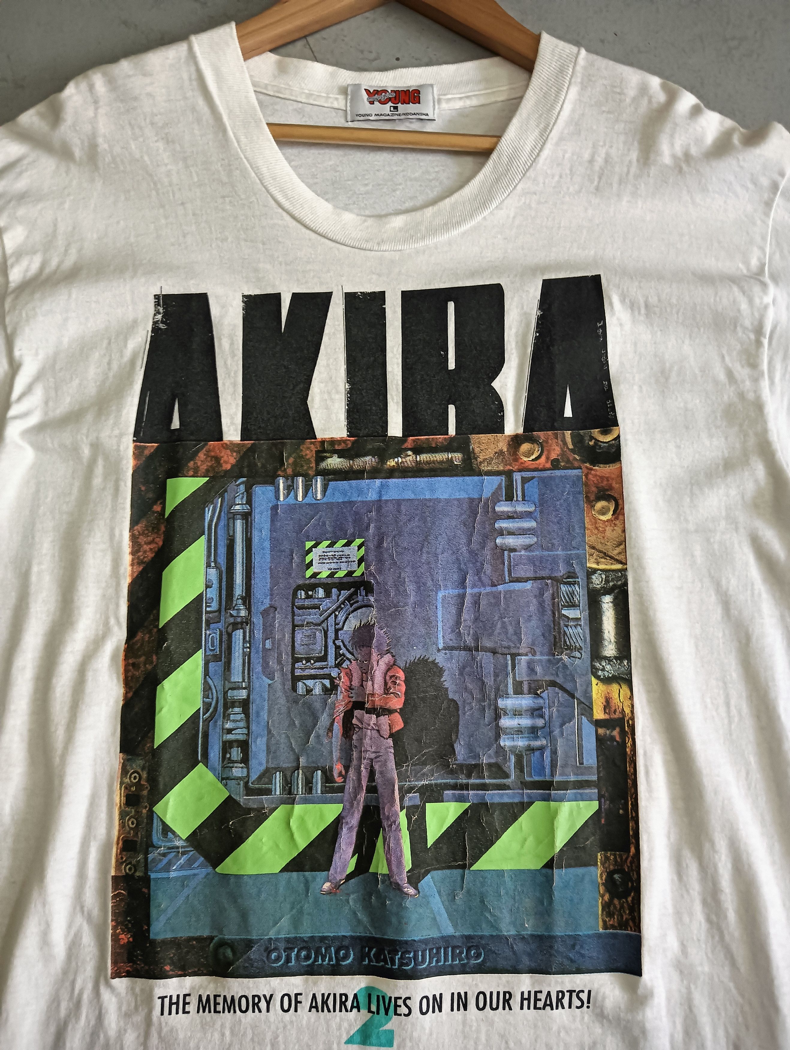 Japanese Brand X Vintage Vintage Akira Cover Magazine Vol 2 Tee Hoodie, Sweatshirt | PodTeesHub.com