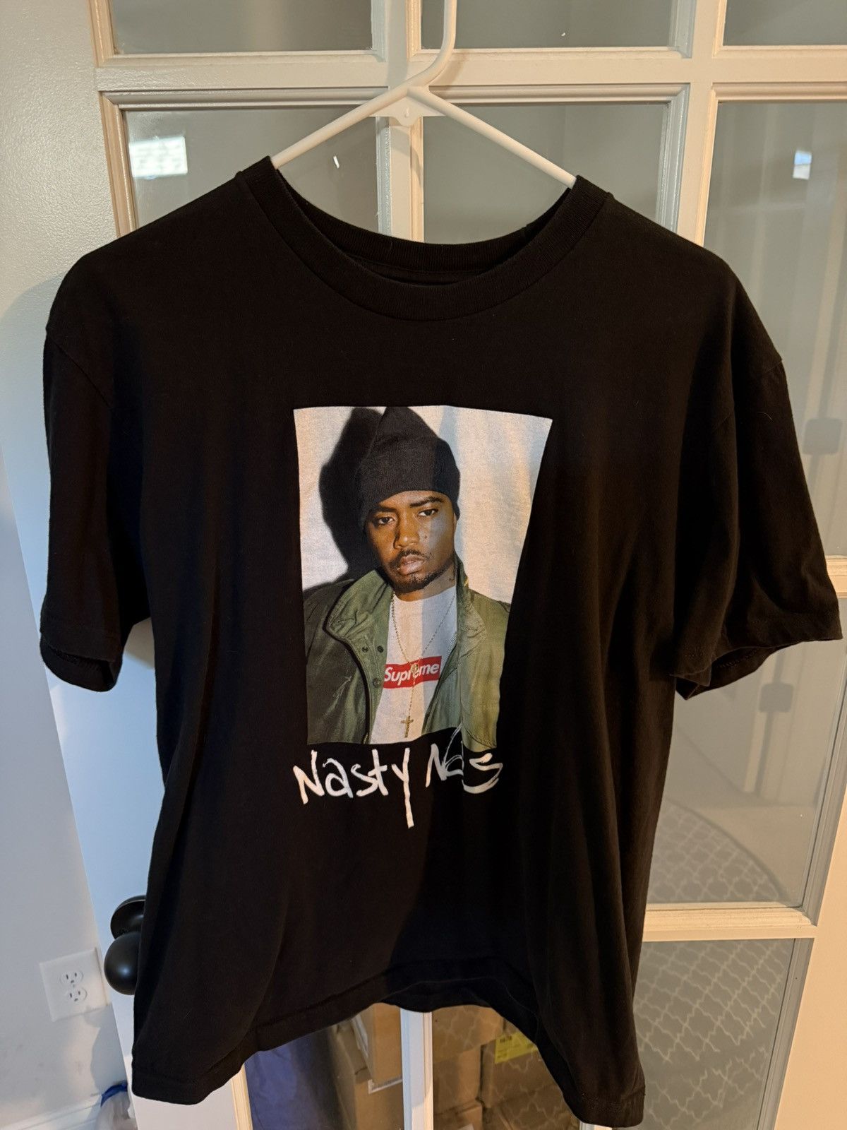 Nas Tee Medium Hoodie, Sweatshirt | PodTeesHub.com