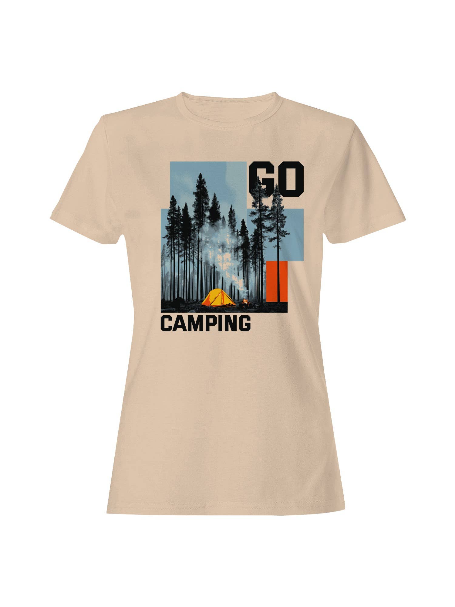 Explore Nature: Go Camping Design Women's T-Shirt Hoodie, Sweatshirt | PodTeesHub.com