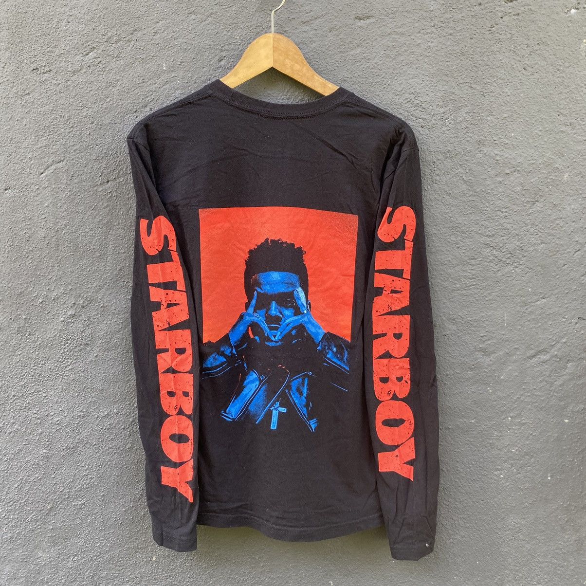 Band Tees The Weeknd Starboy Daft Punk Erd Electronic Xo Band L S Tee Hoodie, Sweatshirt | PodTeesHub.com