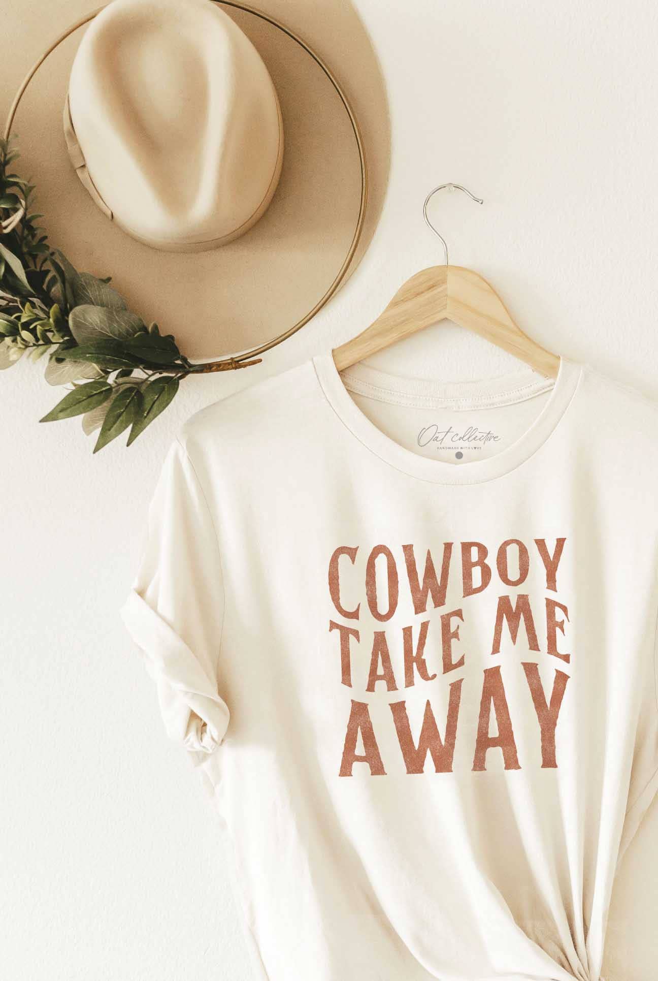 Cowboy Take Me Away Graphic T-Shirt Hoodie, Sweatshirt | PodTeesHub.com