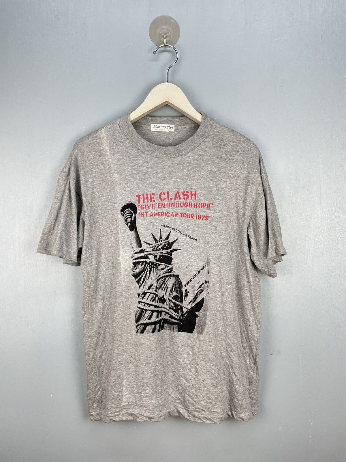 Band Tees Vintage 80s The Clash Punk Band T Shirt Hoodie, Sweatshirt | PodTeesHub.com