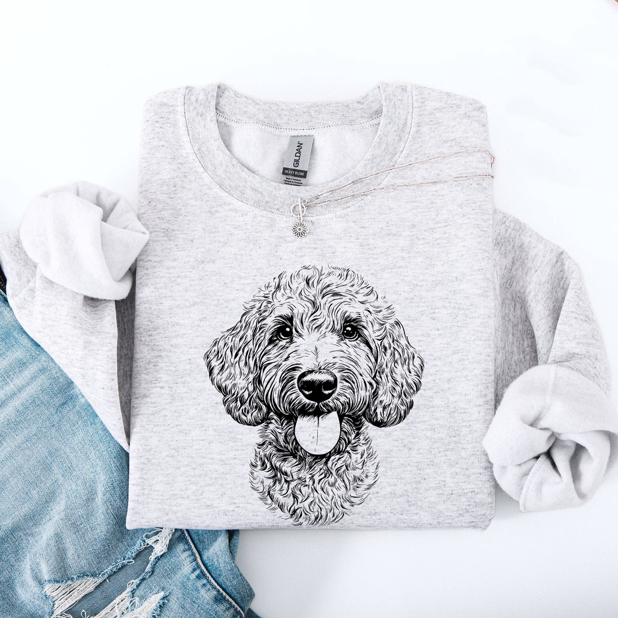 Labradoodle, Pet, Dog Breed Sweatshirt T-Shirts, Hoodie | PodTeesHub.com