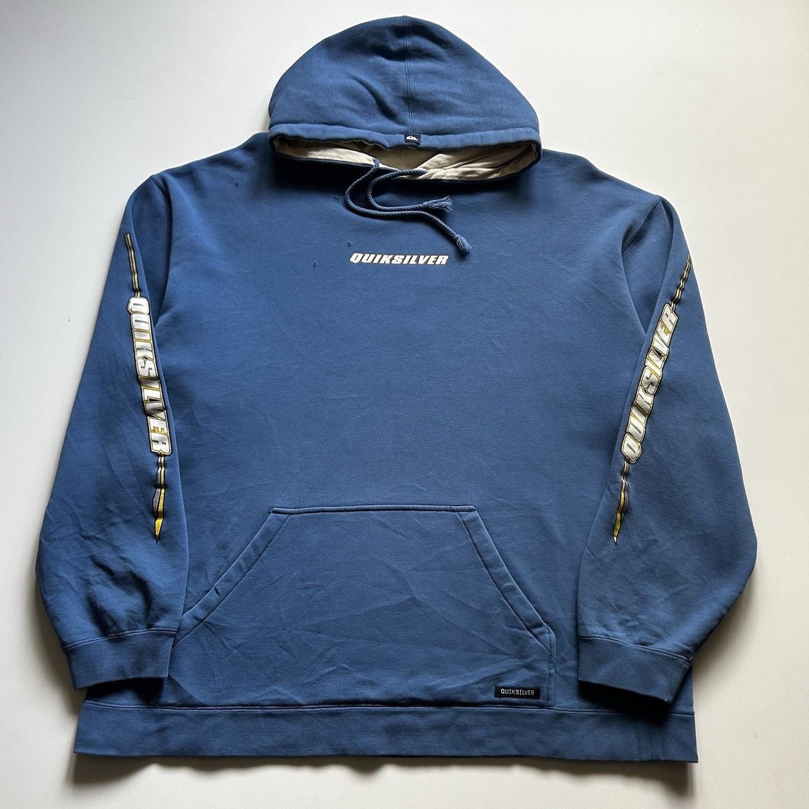 Vintage Quicksilver Hoodie Xl 90s Skate Surf Sweatshirt Rare T-Shirts | PodTeesHub.com