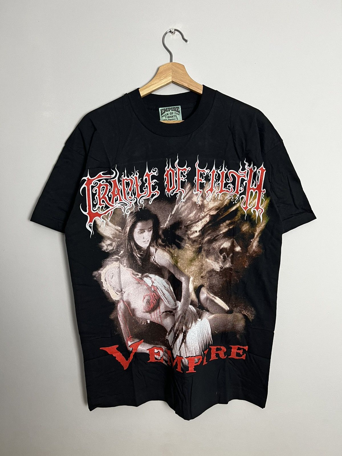 Band Rate Vintage 90s Cradle Filth Vempire Band T-Shirts, Hoodie, Sweatshirt