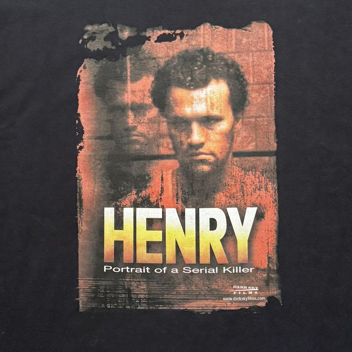 Vintage Henry Portrait Of A Serial Killer Movie Tee Xl Hoodie, Sweatshirt | PodTeesHub.com