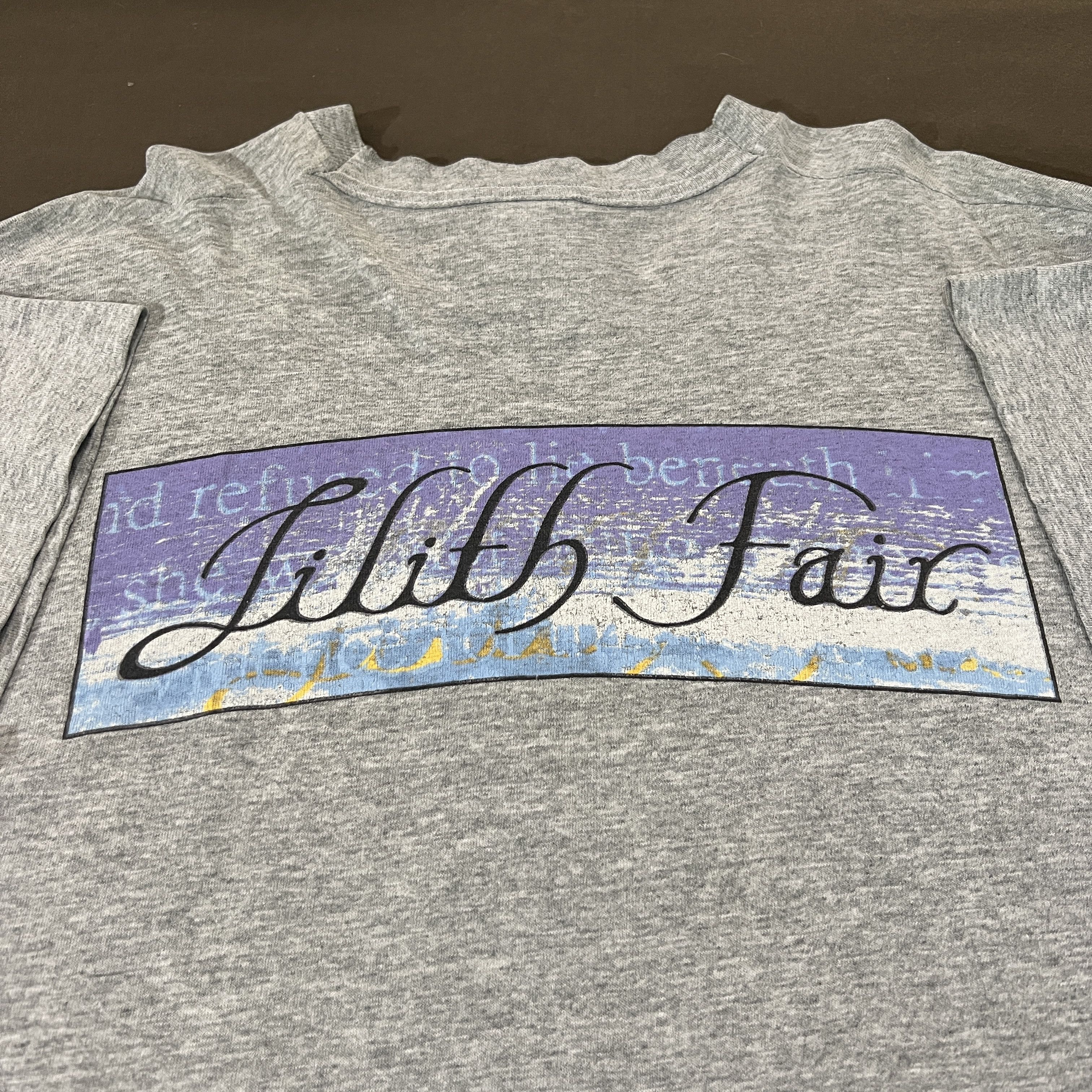 Vintage 90s Lilith Fair Promo Tour Tee Shirt Women In Music Festival Hoodie, Sweatshirt | PodTeesHub.com