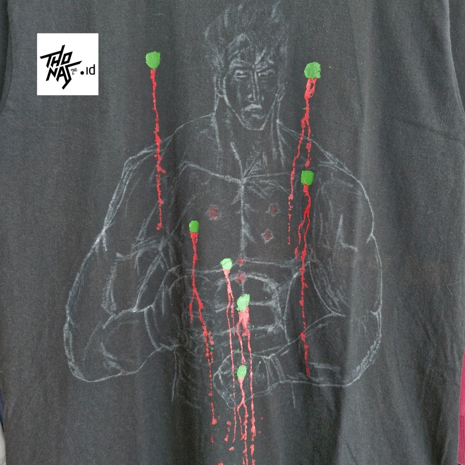 Anime Fist North Star Hokuto No Ken Painting T-Shirts, Hoodie, Sweatshirt