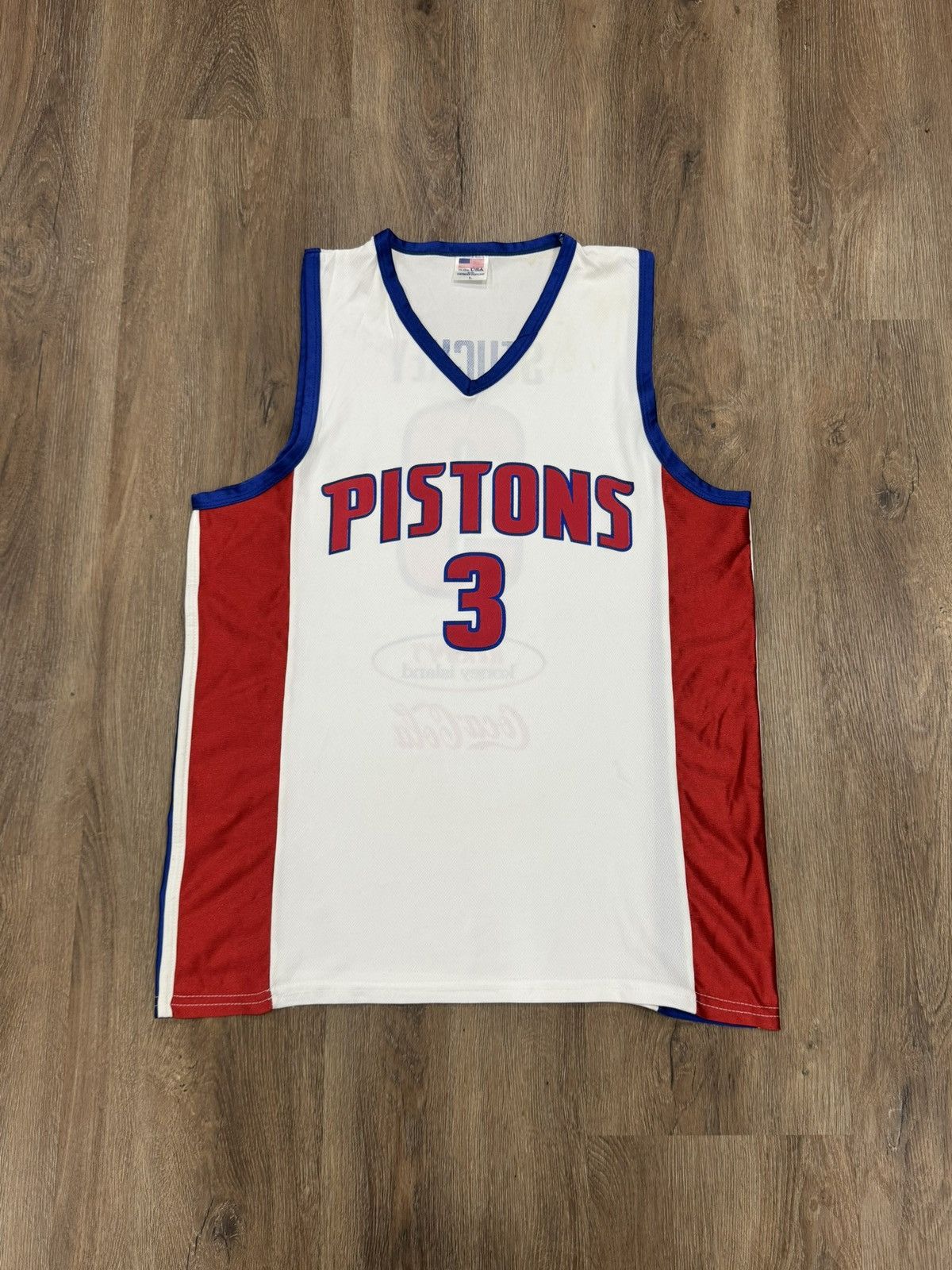 Vintage Detroit Pistons Rodney Stuckey Jersey Large White Sga Made T-Shirts, Hoodie, Sweatshirt | PodTeesHub.com