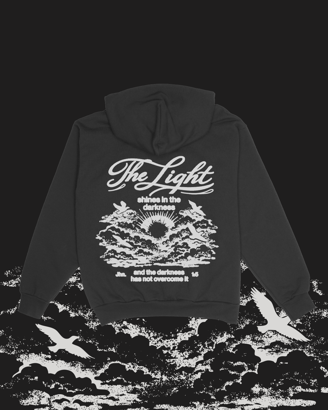 New || "the Light Shines" Hoodie T-Shirts, Sweatshirt | PodTeesHub.com