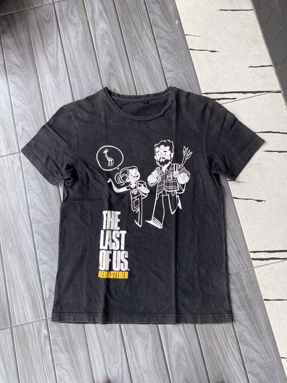 Game Vintage The Last Of Us Remastered Ps4 Promo Tee Hoodie, Sweatshirt | PodTeesHub.com
