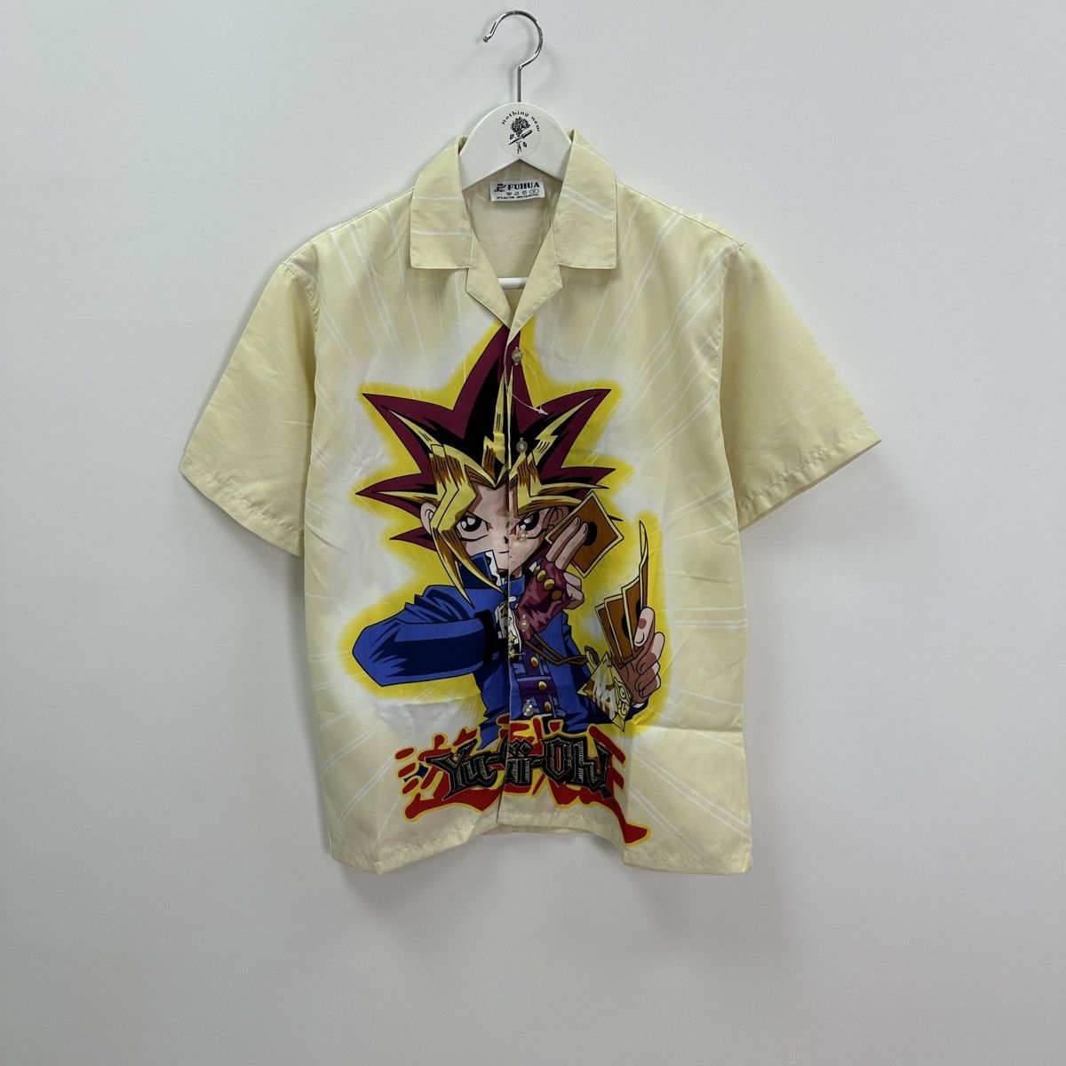 Japanese Brand X Vintage Vintage 90s Yu Gi Oh Anime Aop Hawaiian Shirt Fuhua Y2k Og Hoodie, Sweatshirt | PodTeesHub.com