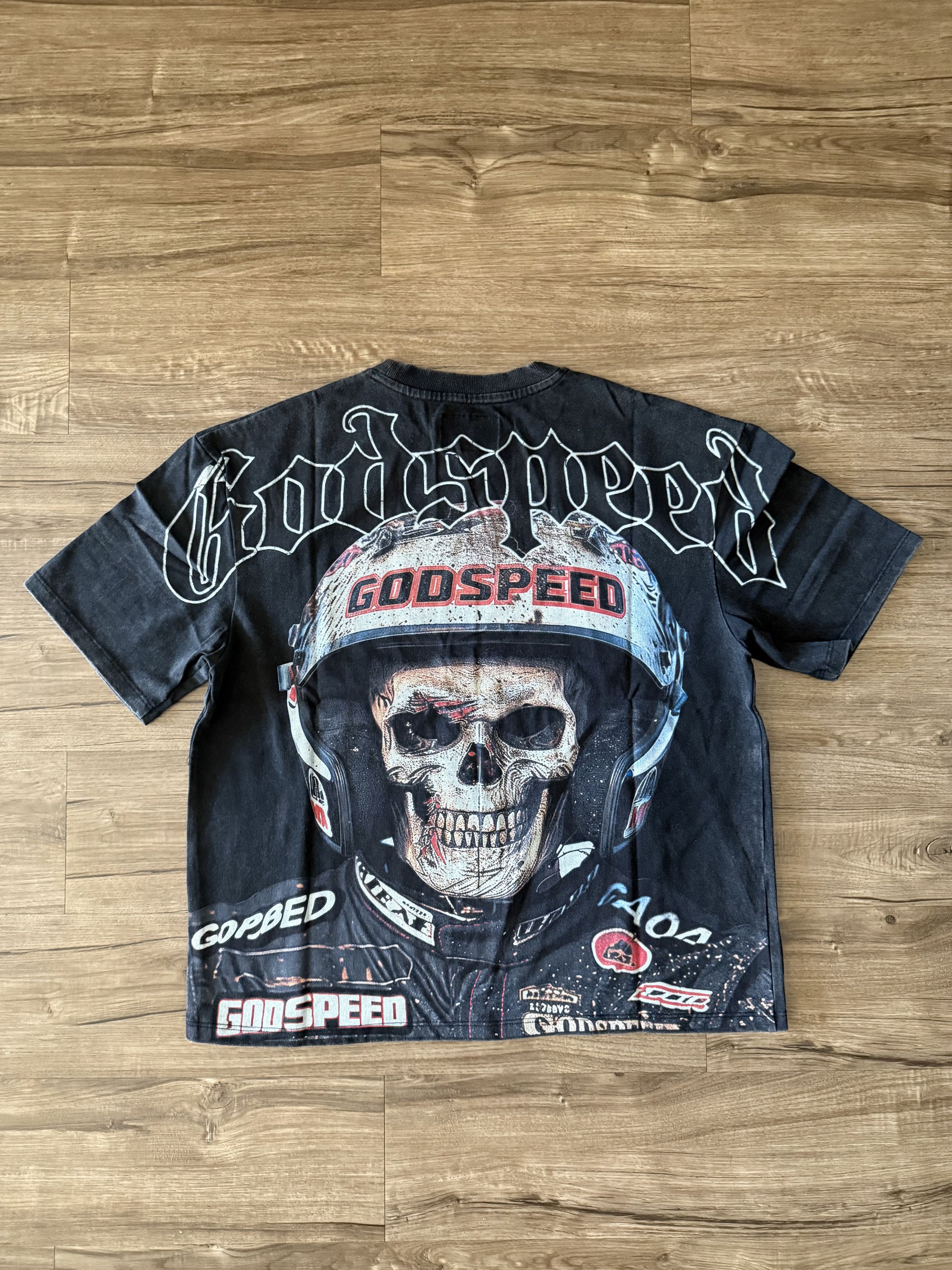 Godspeed New York Crashout T Shirt Black Size S Hoodie, Sweatshirt | PodTeesHub.com