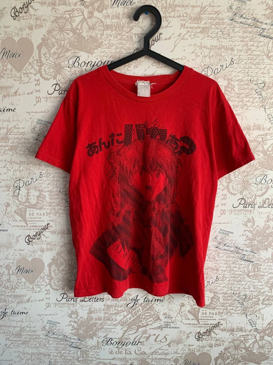 Anime Neon Genesis Evangelion Asuka Soryu Overprint Anime T-Shirts, Hoodie, Sweatshirt