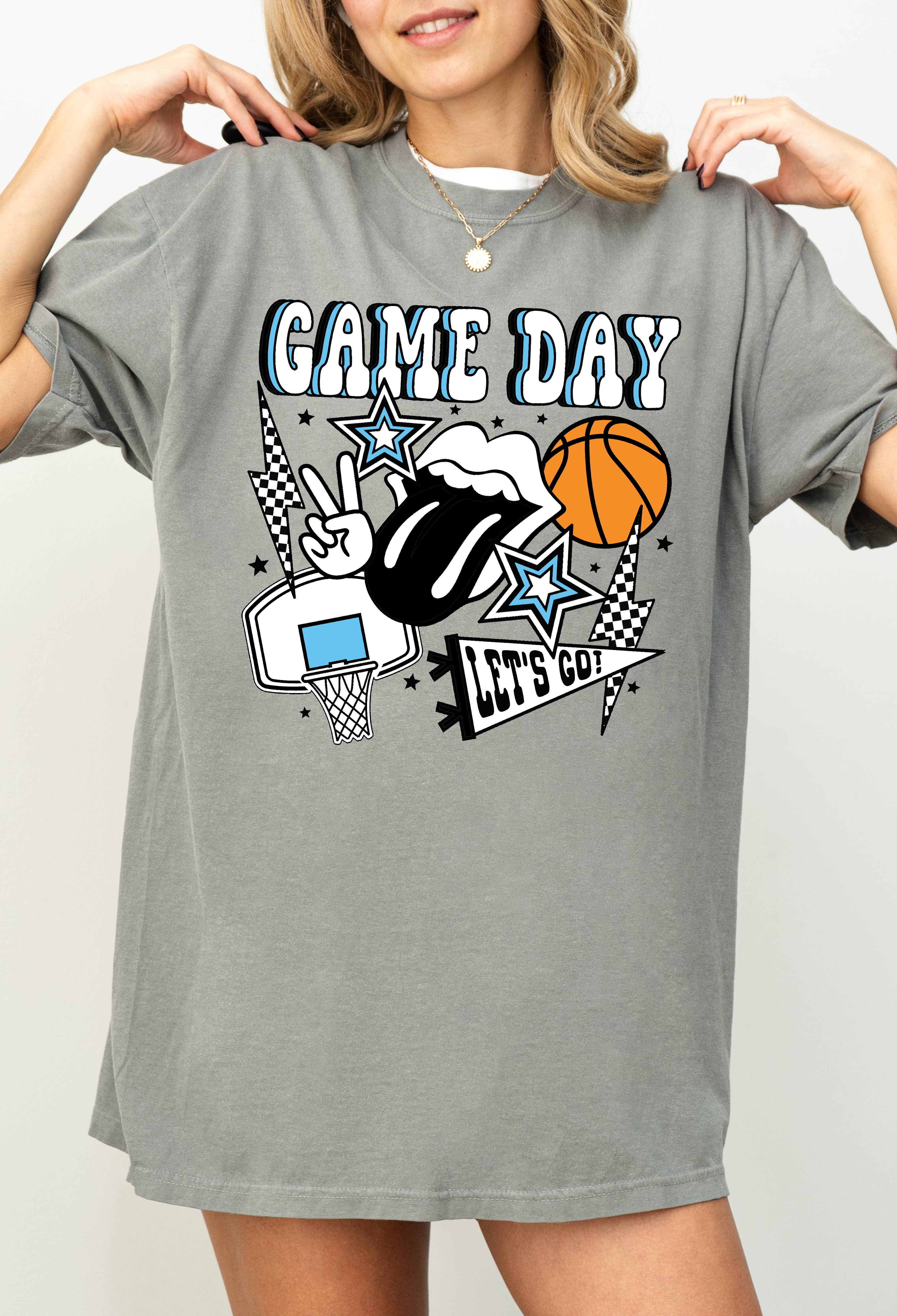 Custom Colorful Game Day Graphic Tee Hoodie, Sweatshirt | PodTeesHub.com
