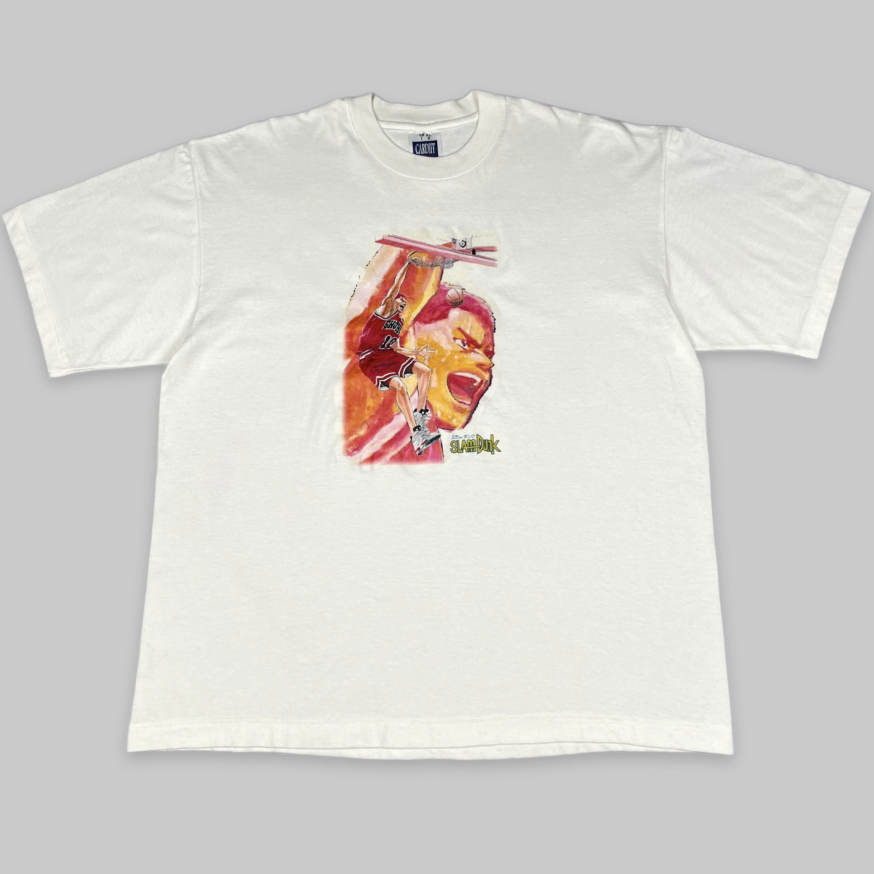 Anime Vintage 90s Slam Dunk Hanamichi Sakuragi Bootleg Anime Tee Hoodie, Sweatshirt | PodTeesHub.com