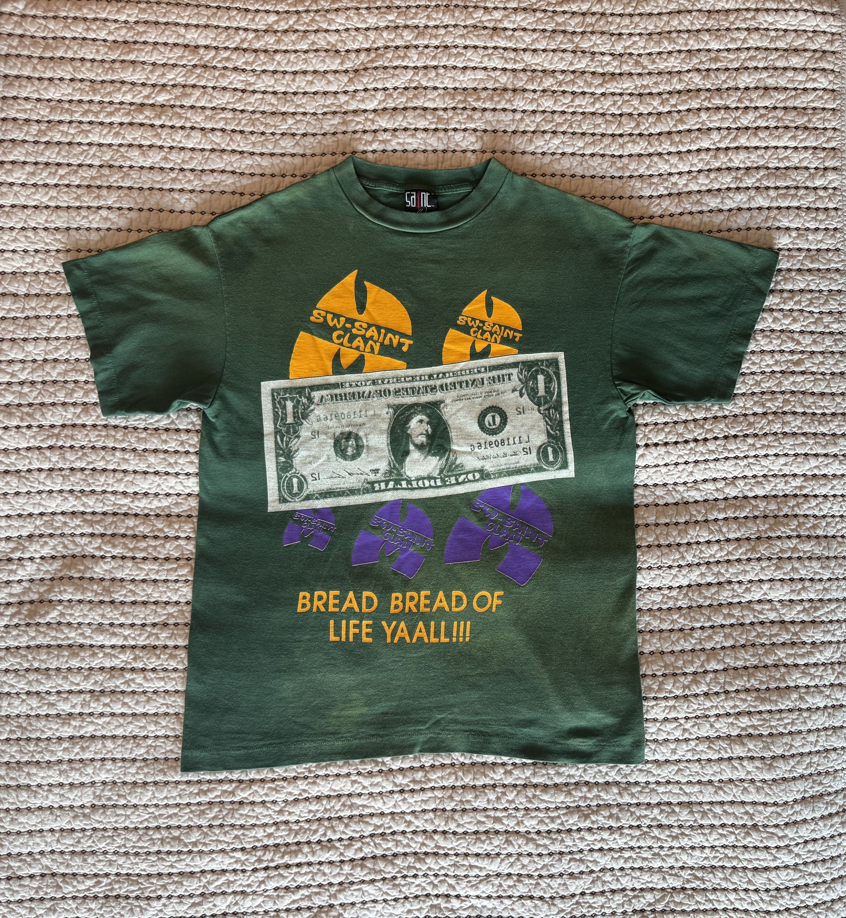 Sean Wotherspoon T Shirt Faded Green Medium Hoodie, Sweatshirt | PodTeesHub.com