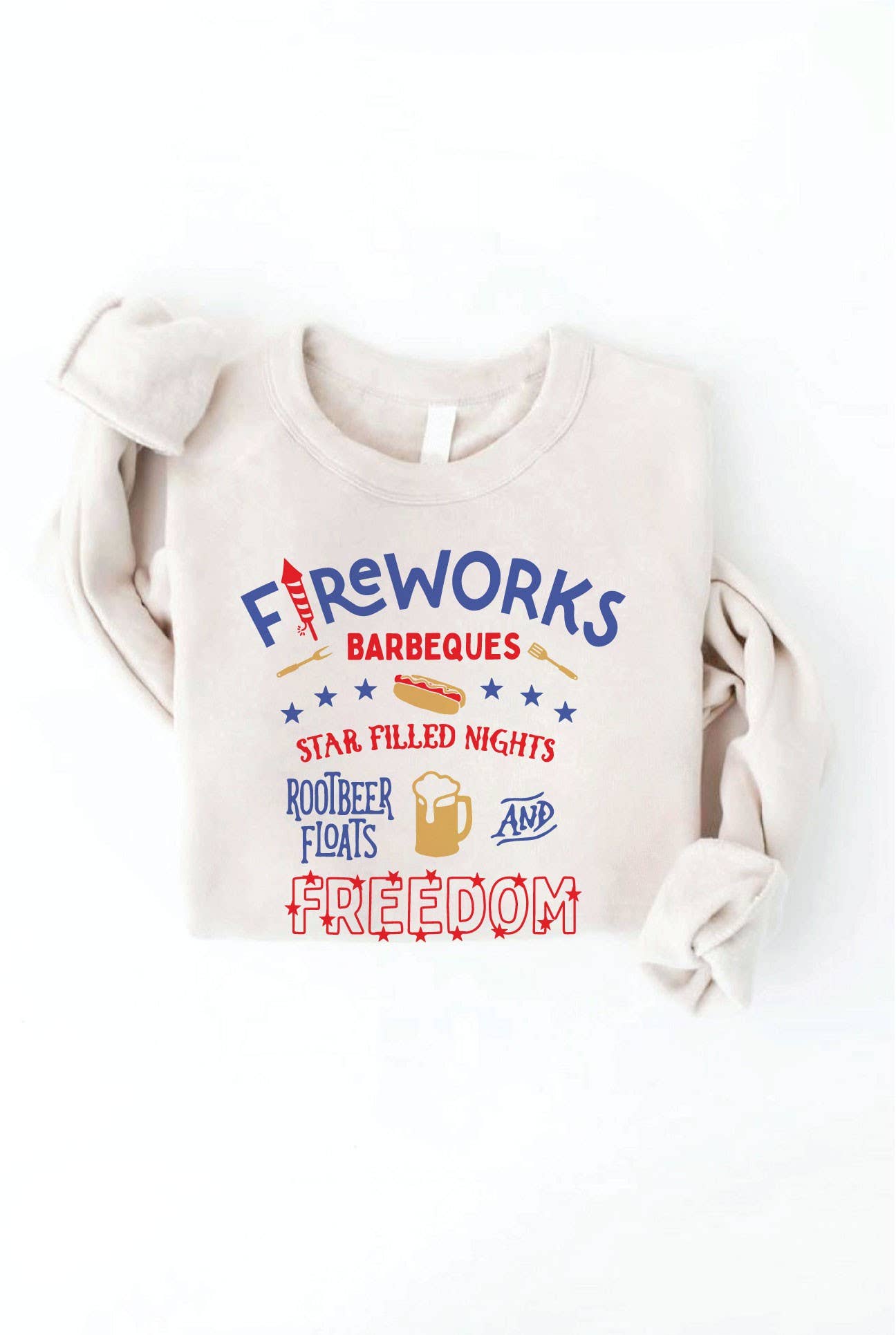 Fireworks Barbeques  Graphic Sweatshirt T-Shirts, Hoodie | PodTeesHub.com