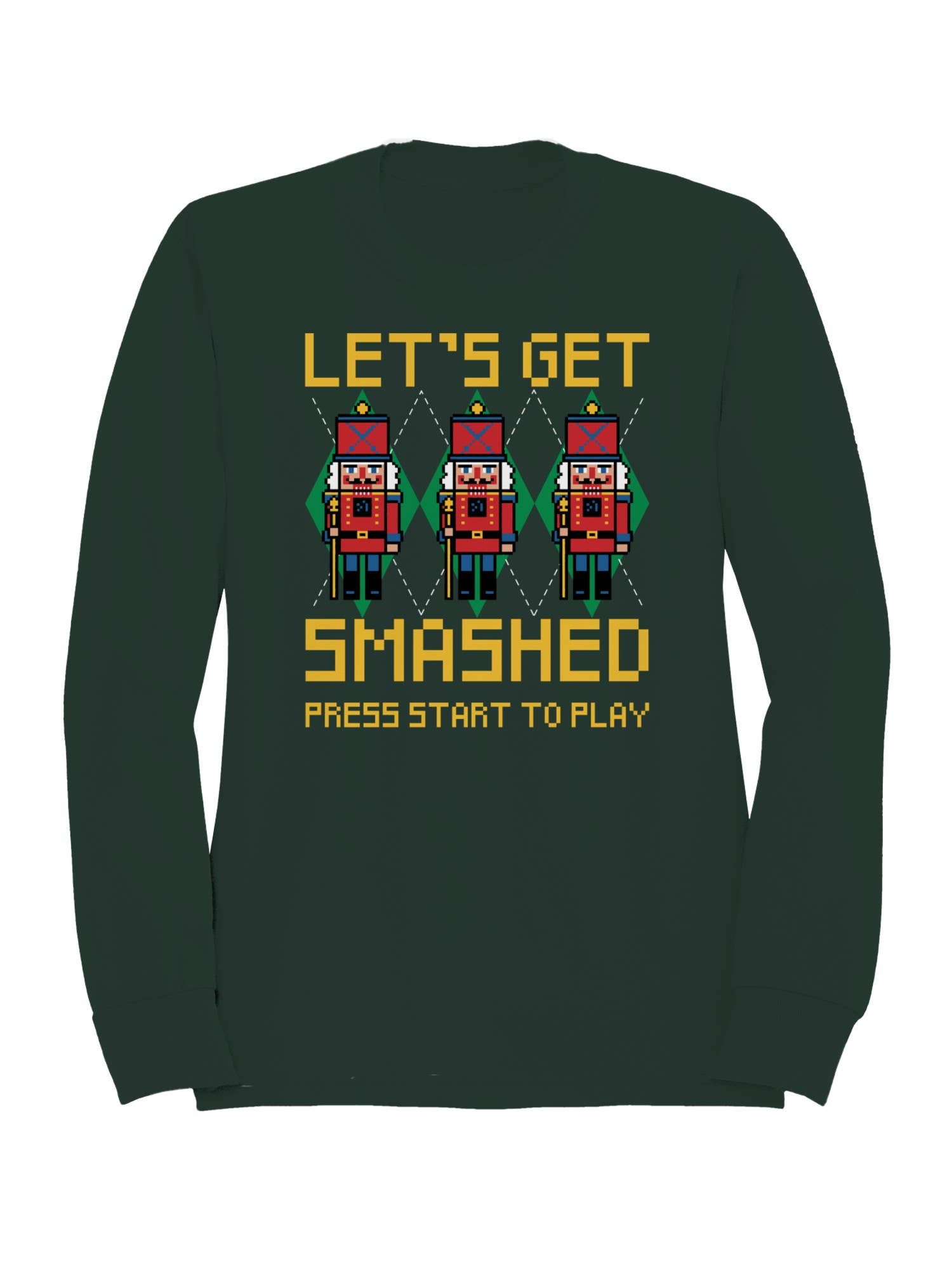 Retro Nutcracker Game Design Women's Sweatshirt T-Shirts, Hoodie | PodTeesHub.com