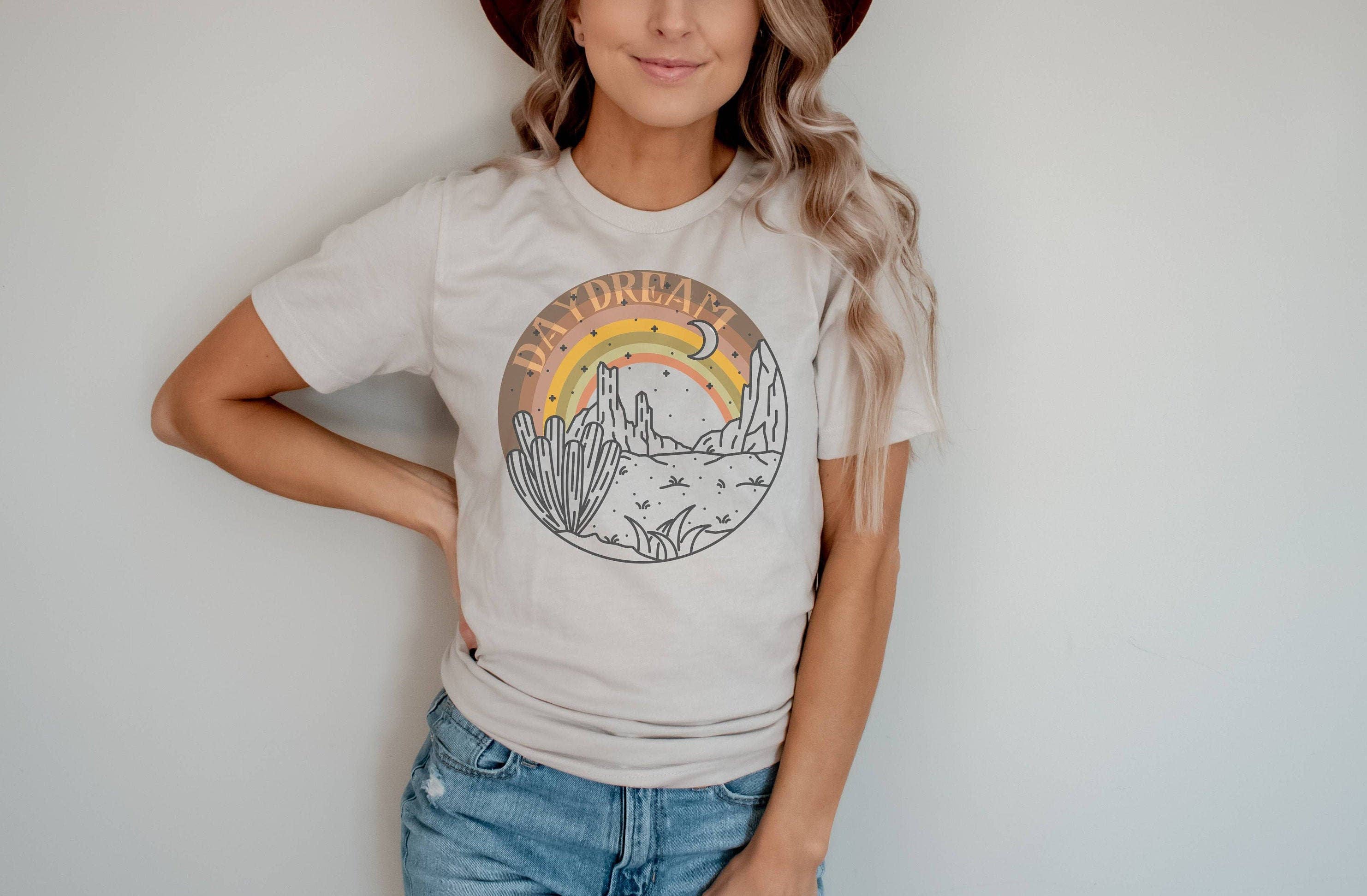 Daydream Desert Graphic Tee Hoodie, Sweatshirt | PodTeesHub.com