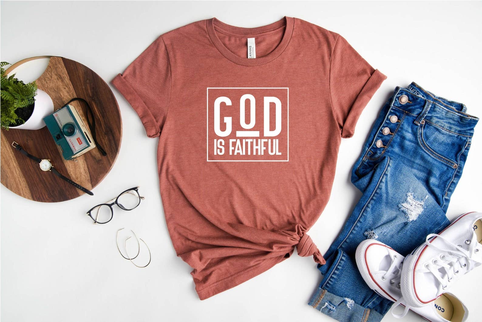 God Is Faithful T-Shirt Hoodie, Sweatshirt | PodTeesHub.com