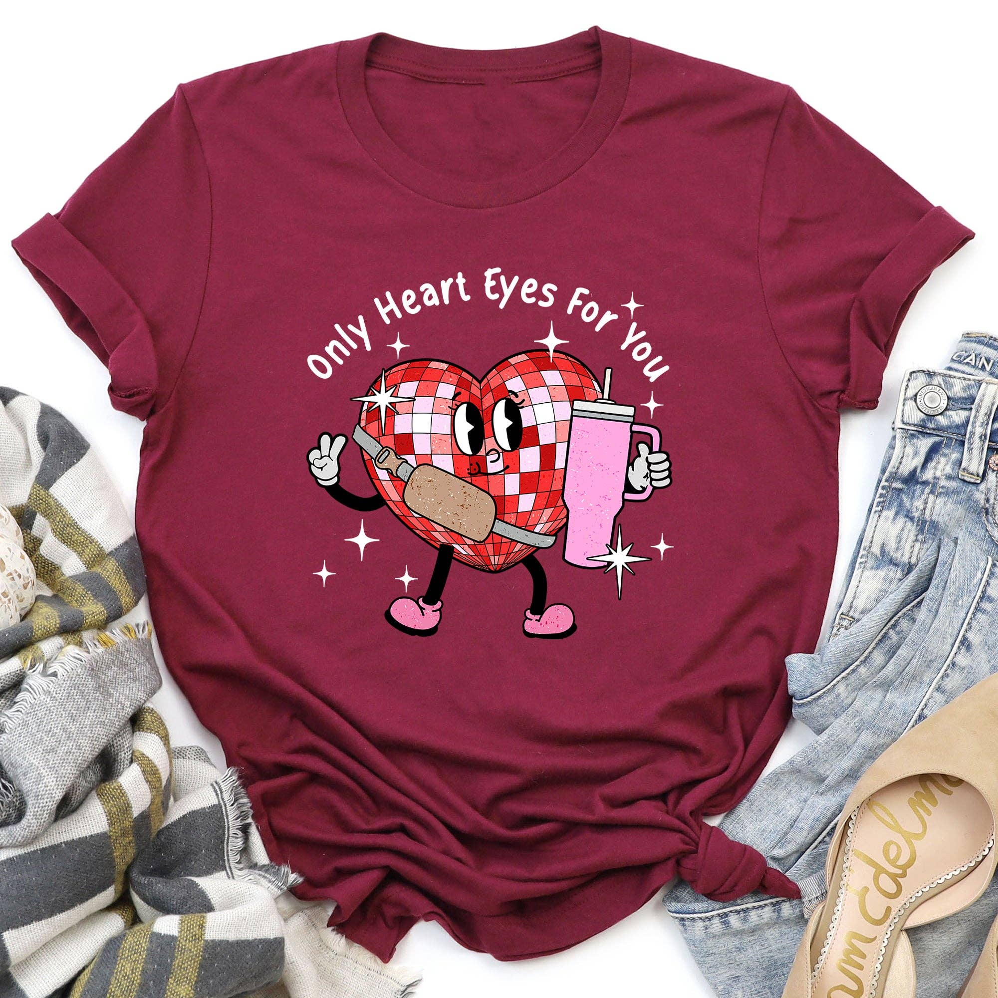 Super Soft T-Shirt - Only Heart Eyes For You Hoodie, Sweatshirt | PodTeesHub.com