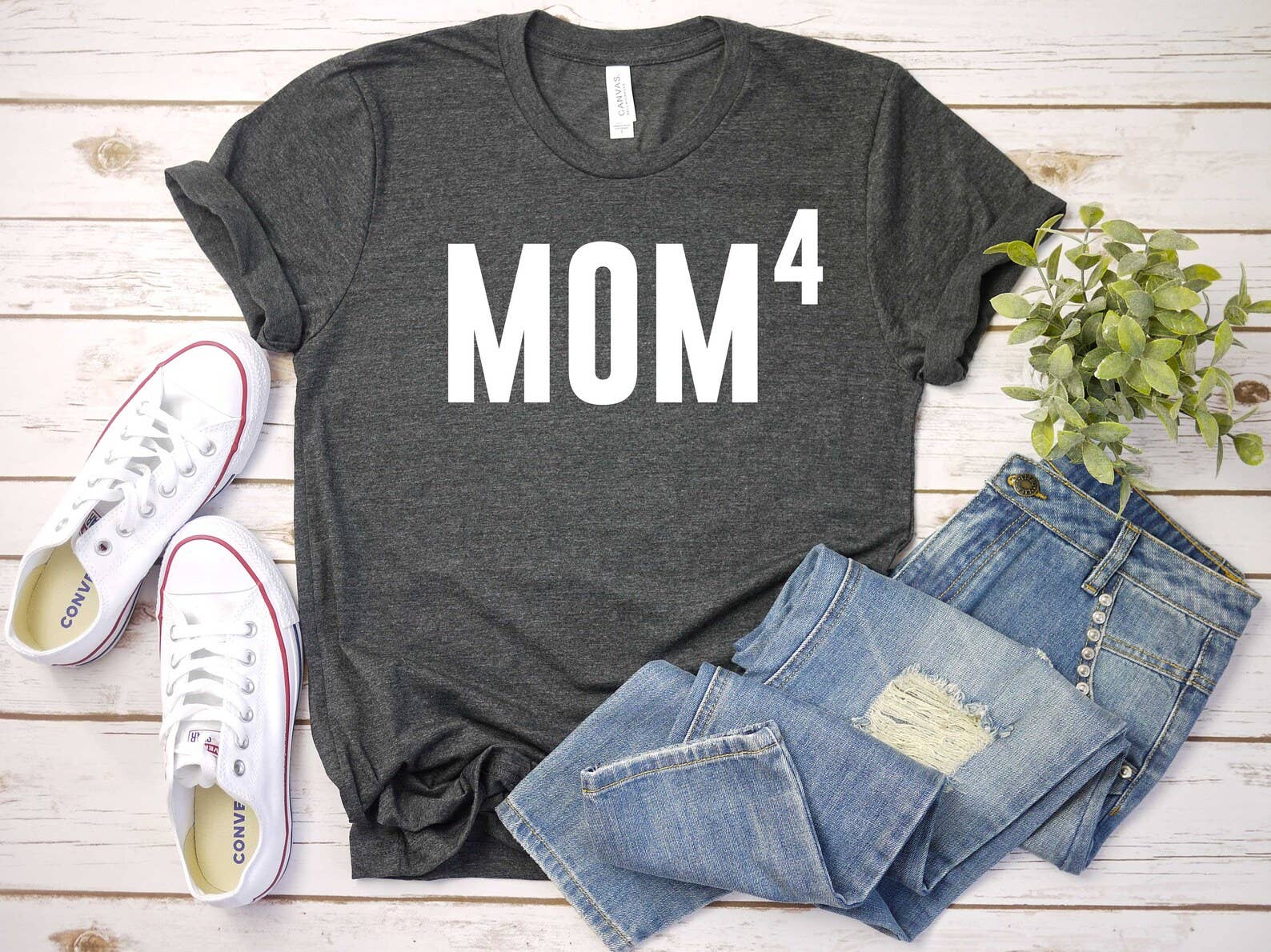 Mom of Four T-Shirt Hoodie, Sweatshirt | PodTeesHub.com
