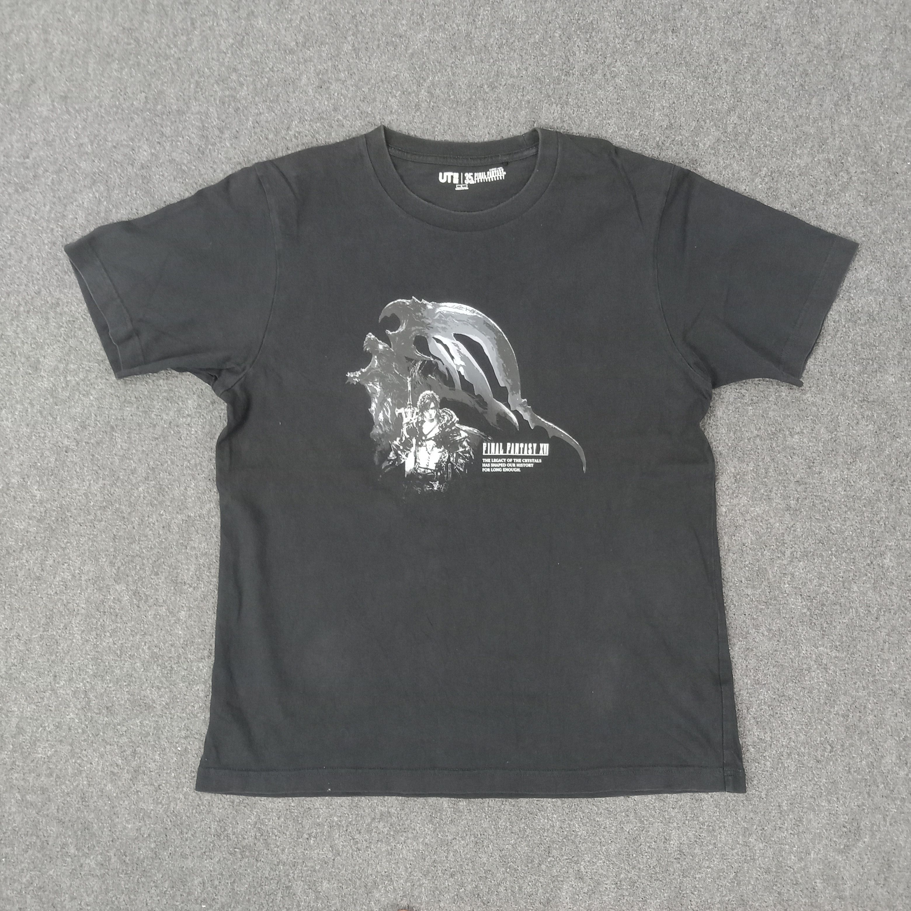 Vintage Final Fantasy Xvi 35th Anniversary Video Game Tshirt Hoodie, Sweatshirt | PodTeesHub.com