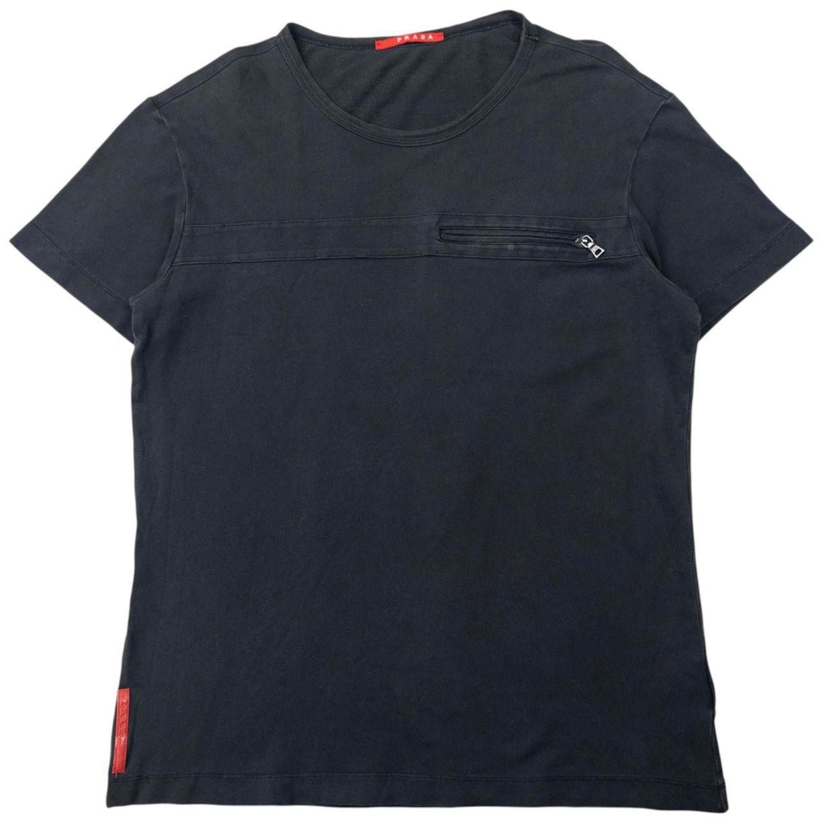 Vintage Prada Sport T Shirt Womens Size L Hoodie, Sweatshirt | PodTeesHub.com