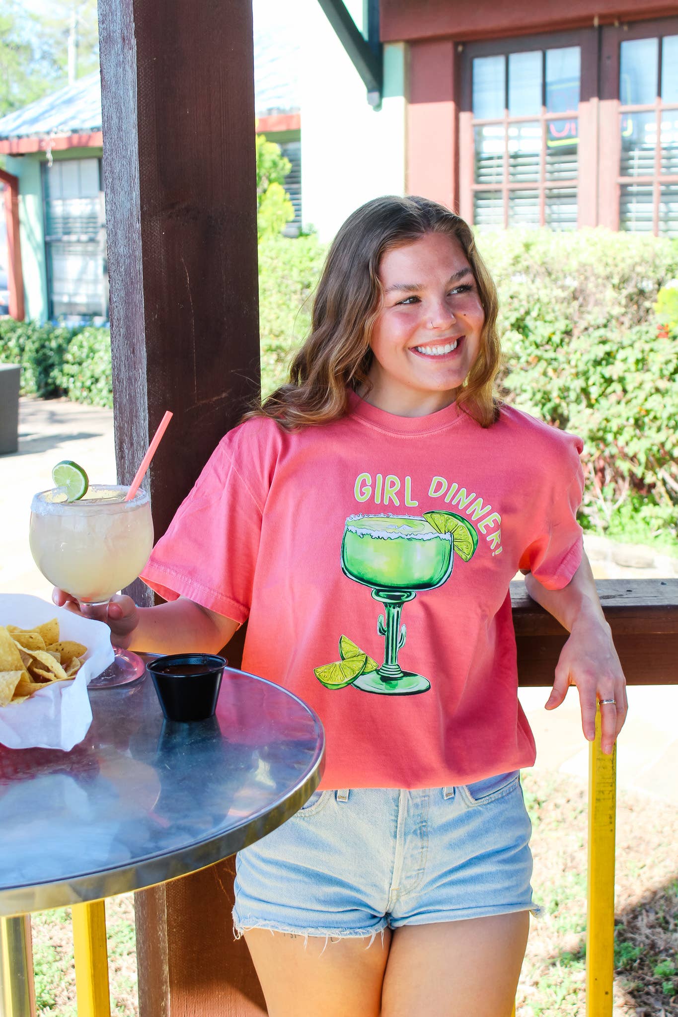 Girl Dinner T-Shirt Hoodie, Sweatshirt | PodTeesHub.com