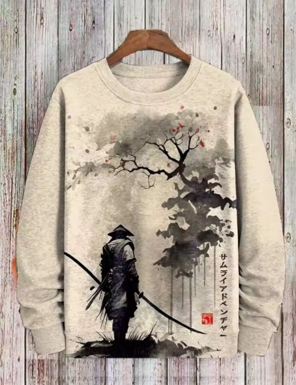 Japanese Brand Cyberpunk Graphic Sweatshirt Futuristic Skull Design New T-Shirts, Hoodie | PodTeesHub.com