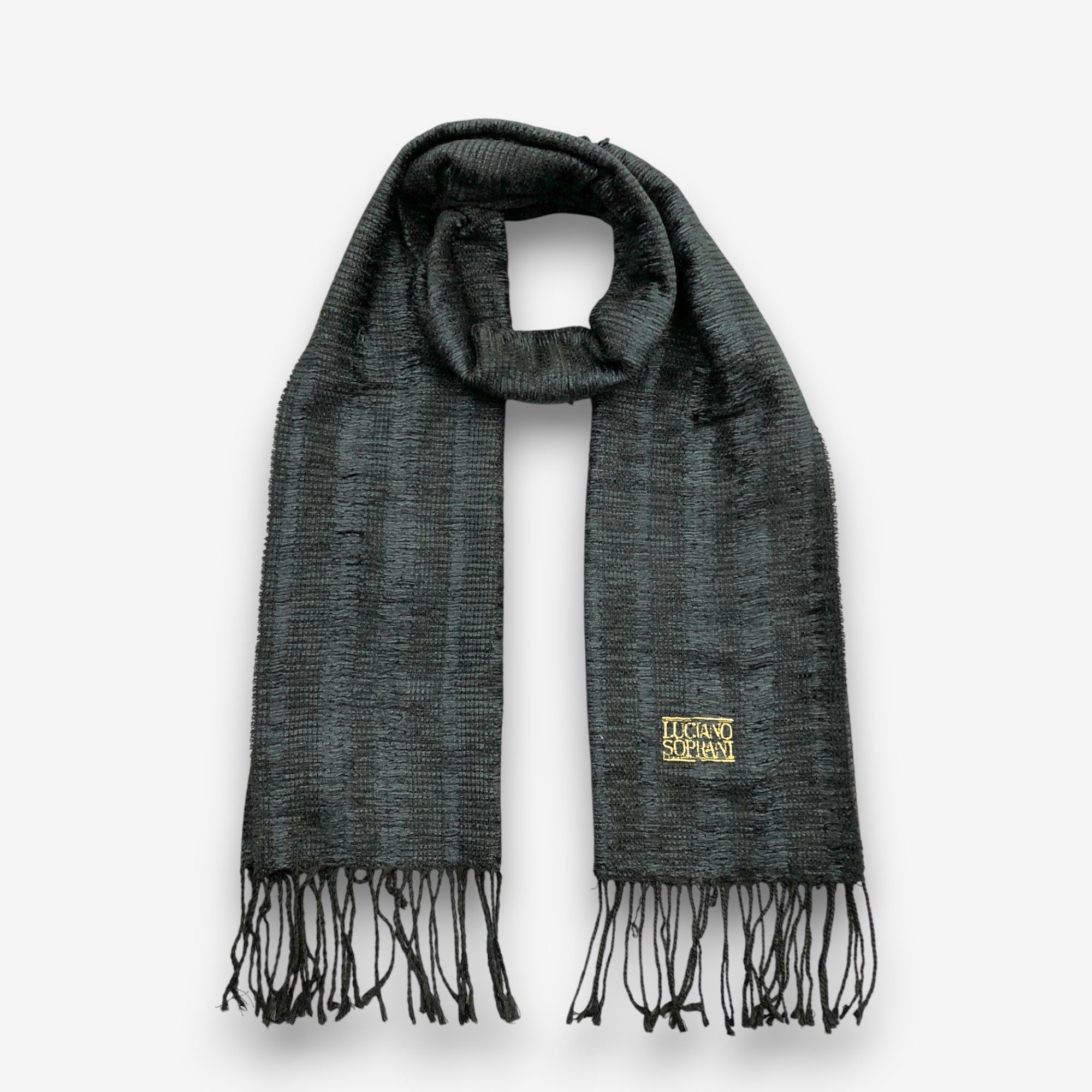 Japanese Brand Vintage Luciano Soprani Scarf Muffler Wool Fringe Scarves T-Shirts, Hoodie, Sweatshirt | PodTeesHub.com