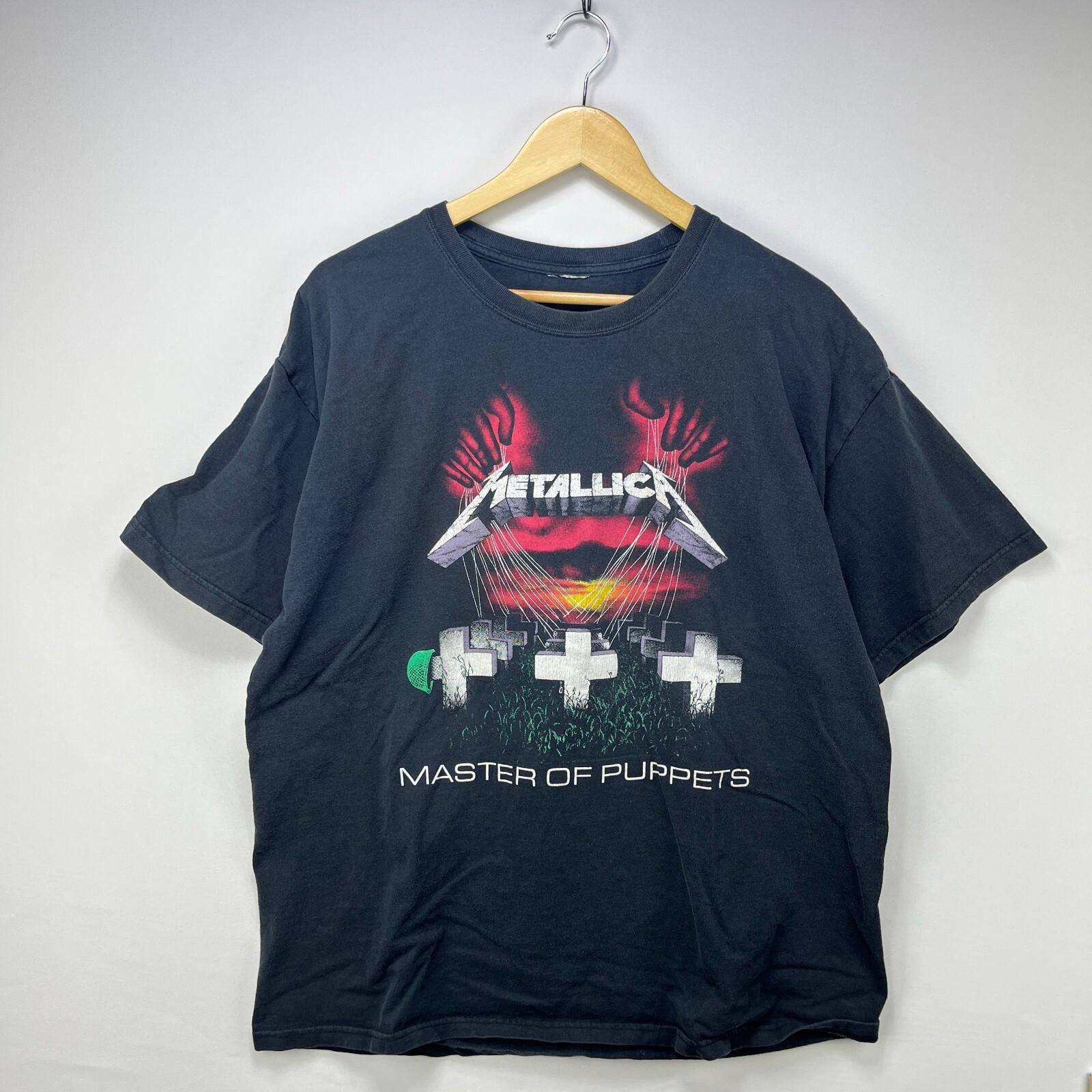 Vintage Y2k Metallica Master Of The Puppets Band T Shirt Xl Hoodie, Sweatshirt | PodTeesHub.com