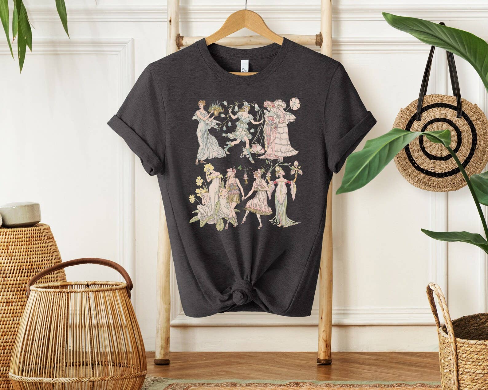 Garden Fairies T-Shirt Hoodie, Sweatshirt | PodTeesHub.com