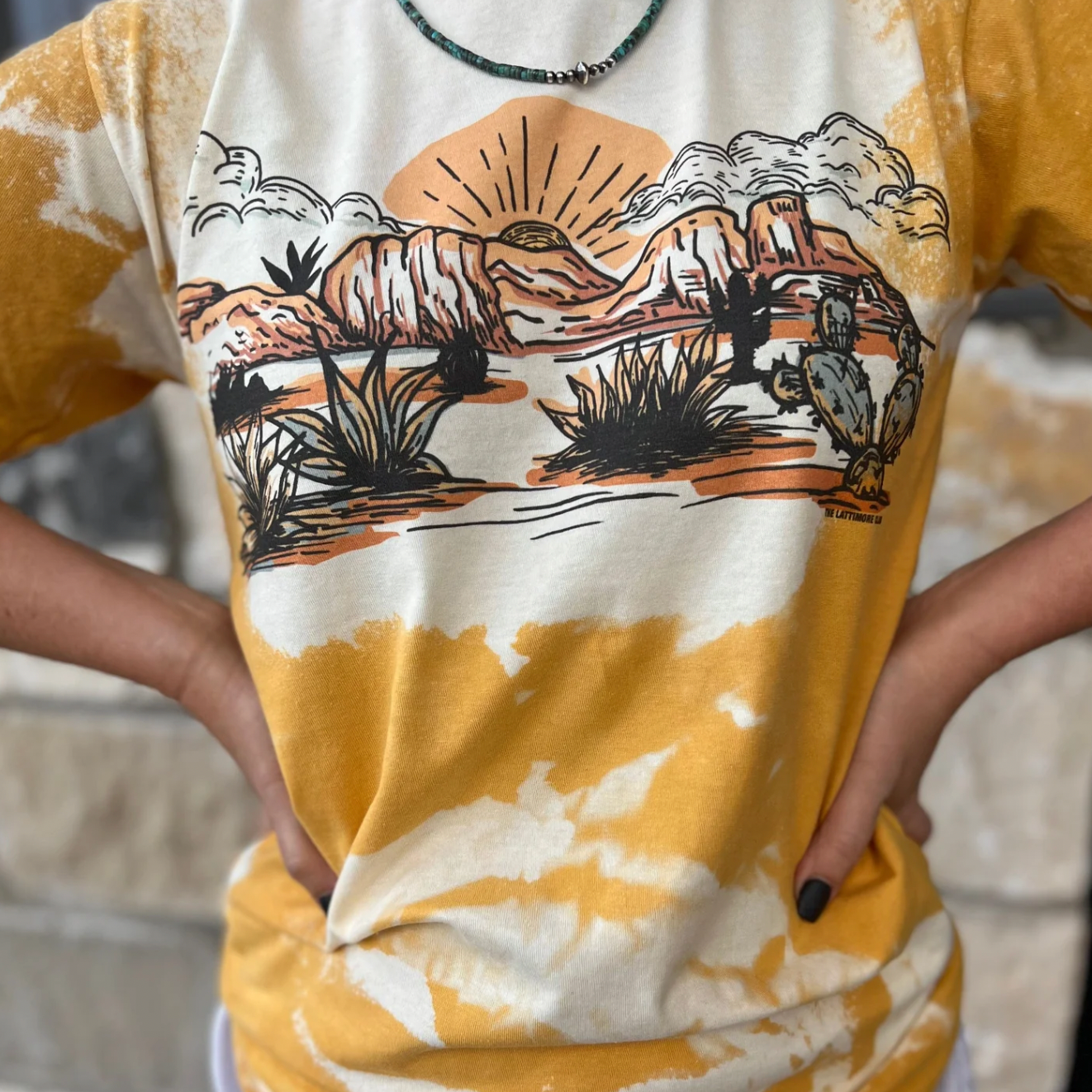Sunrise in Arizona Western Graphic Tee- Multiple Colors Hoodie, Sweatshirt | PodTeesHub.com