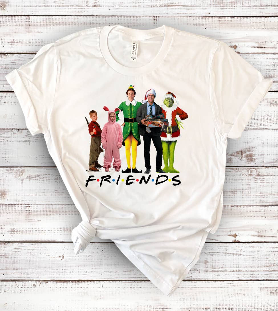 Friends Christmas - Buddy Clark Elf Grinch Christmas Shirt Hoodie, Sweatshirt | PodTeesHub.com