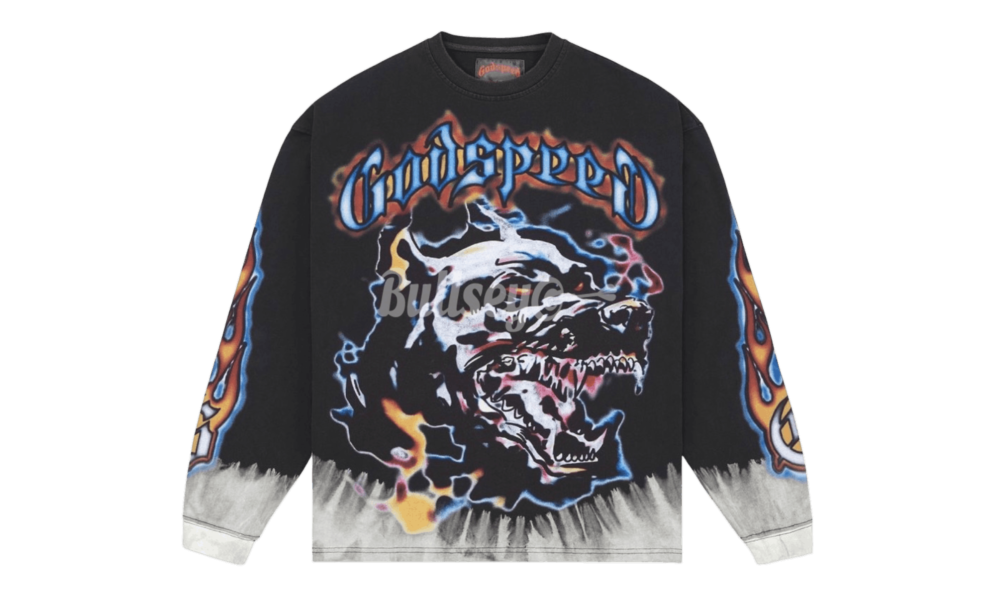 Godspeed Off The Leash Washed Black Longsleeve T Shirt Hoodie, Sweatshirt | PodTeesHub.com