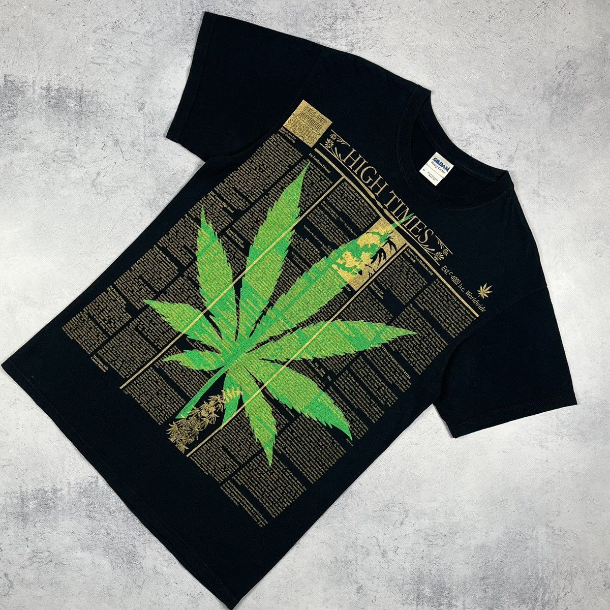 Vintage Marihuana High Times 4 20 Y2k Humor Tee 90 S Hoodie, Sweatshirt | PodTeesHub.com