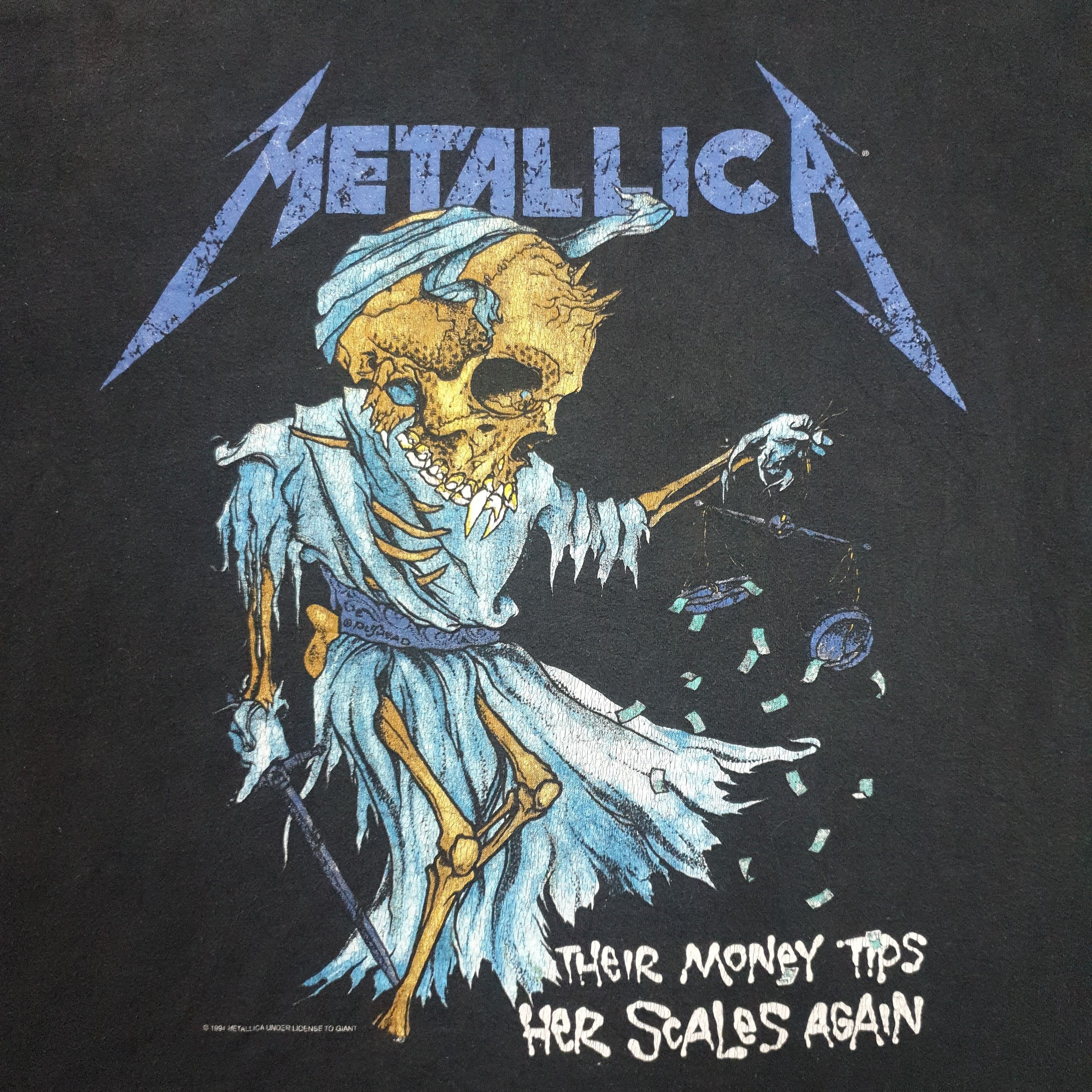 Metallica X Vintage Last Drop Vintage 1994 Metallica Pushead T Shirt Hoodie, Sweatshirt | PodTeesHub.com