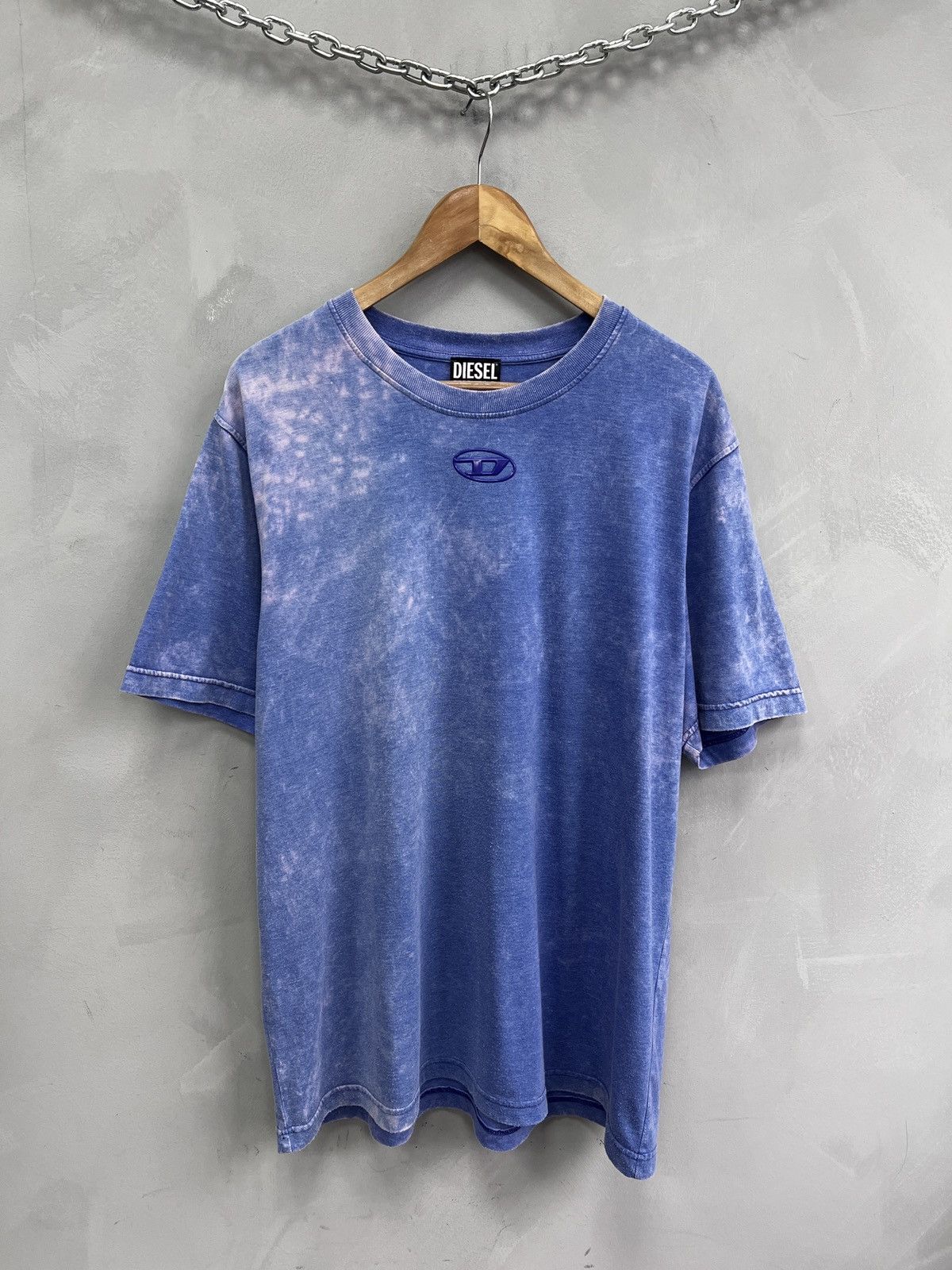Diesel Distressed Washed T Shirt Hype Y2k Hoodie, Sweatshirt | PodTeesHub.com