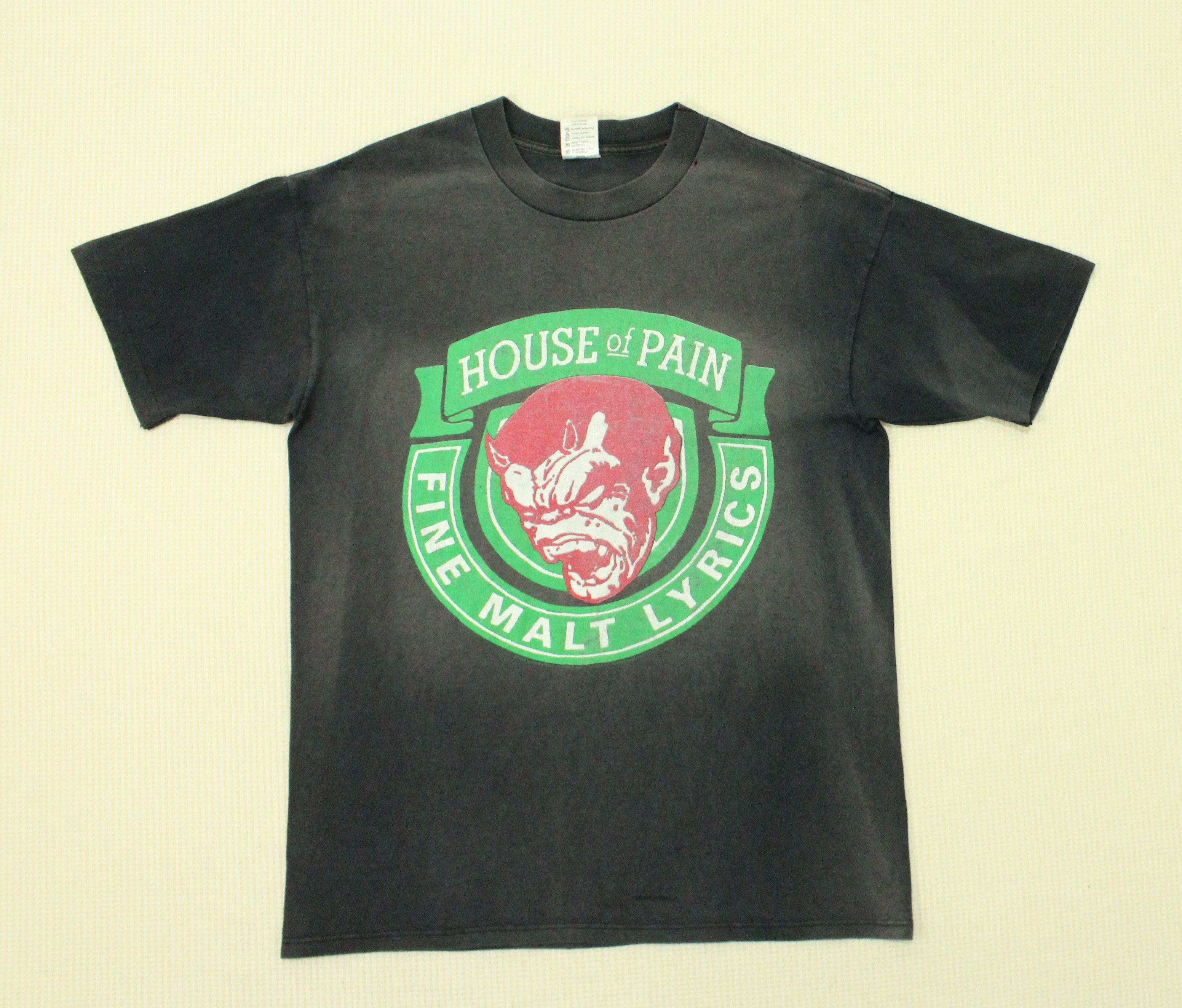 Band Tees House Of Pain T Shirt Vintage 90s Sunfaded Hoodie, Sweatshirt | PodTeesHub.com