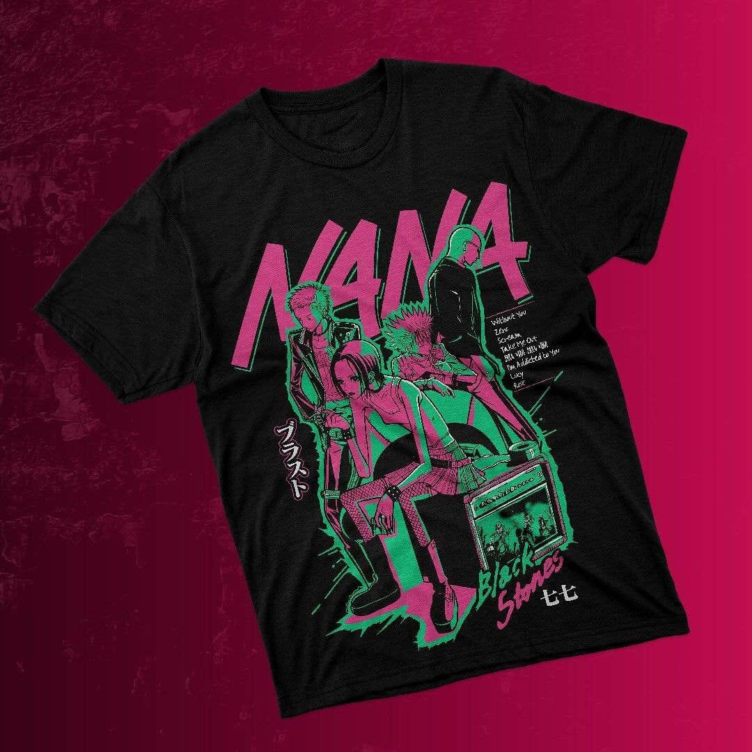 Nana Osaki Anime Graphic Tee Shirt Hoodie, Sweatshirt | PodTeesHub.com