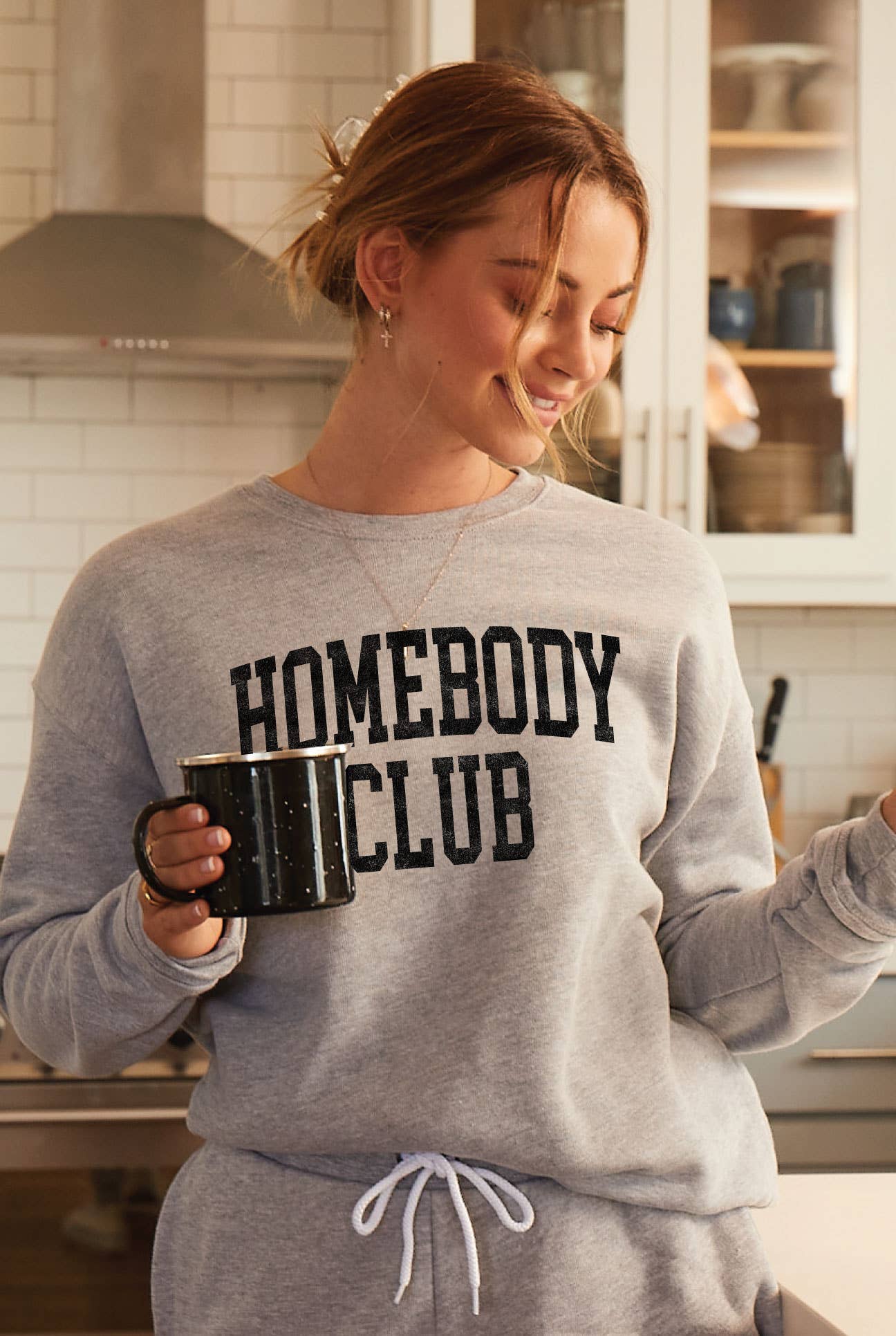 Homebody Club Graphic Sweatshirt T-Shirts, Hoodie | PodTeesHub.com