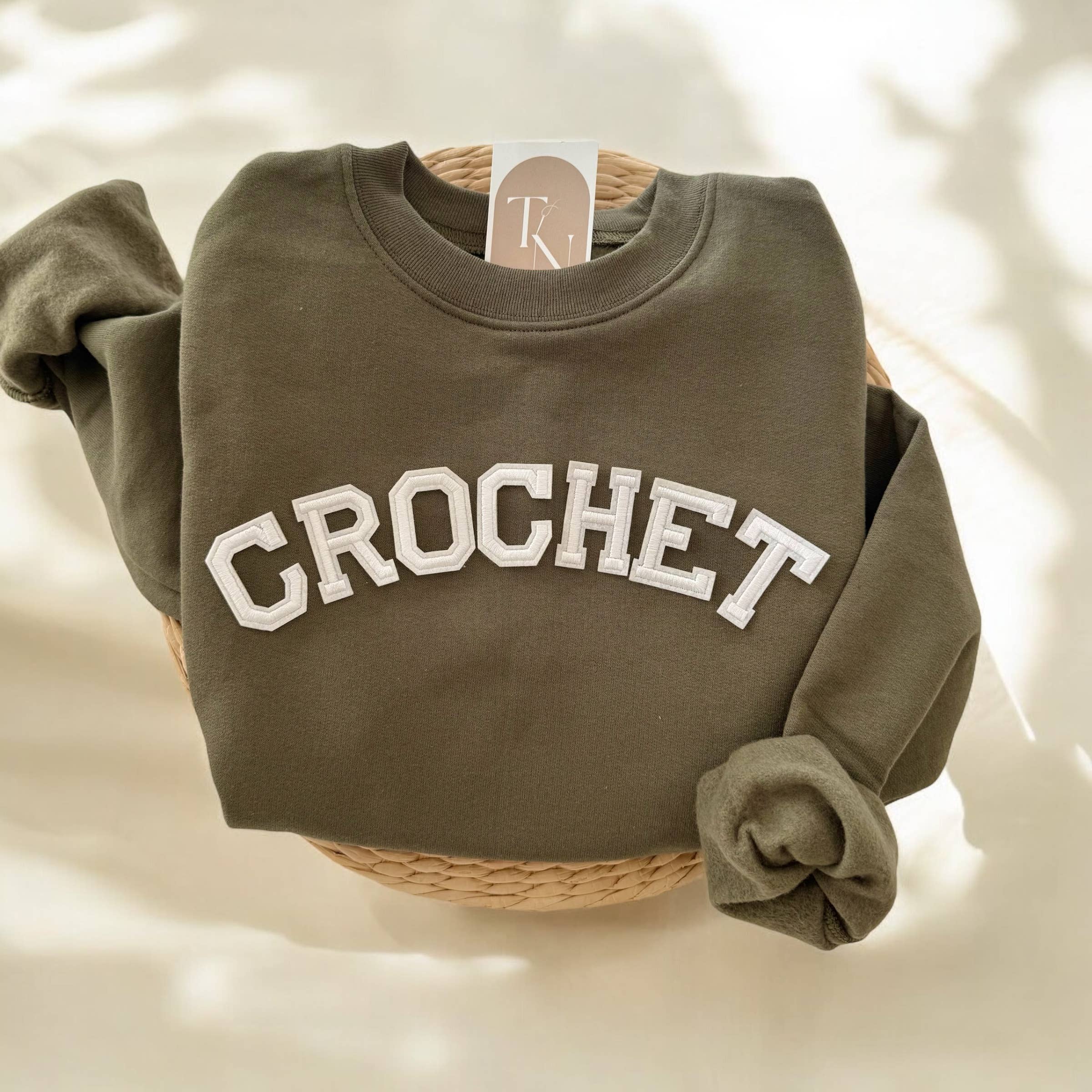 Crochet Sweatshirt, Crochet Lovers Gifts T-Shirts, Hoodie | PodTeesHub.com