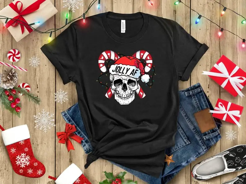 Jolly Af T-Shirt Hoodie, Sweatshirt | PodTeesHub.com