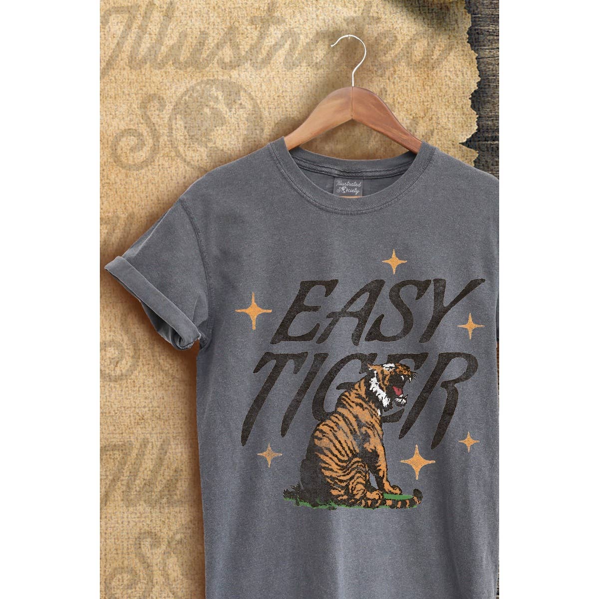 Easy Tiger Vintage Graphic  Tee Hoodie, Sweatshirt | PodTeesHub.com
